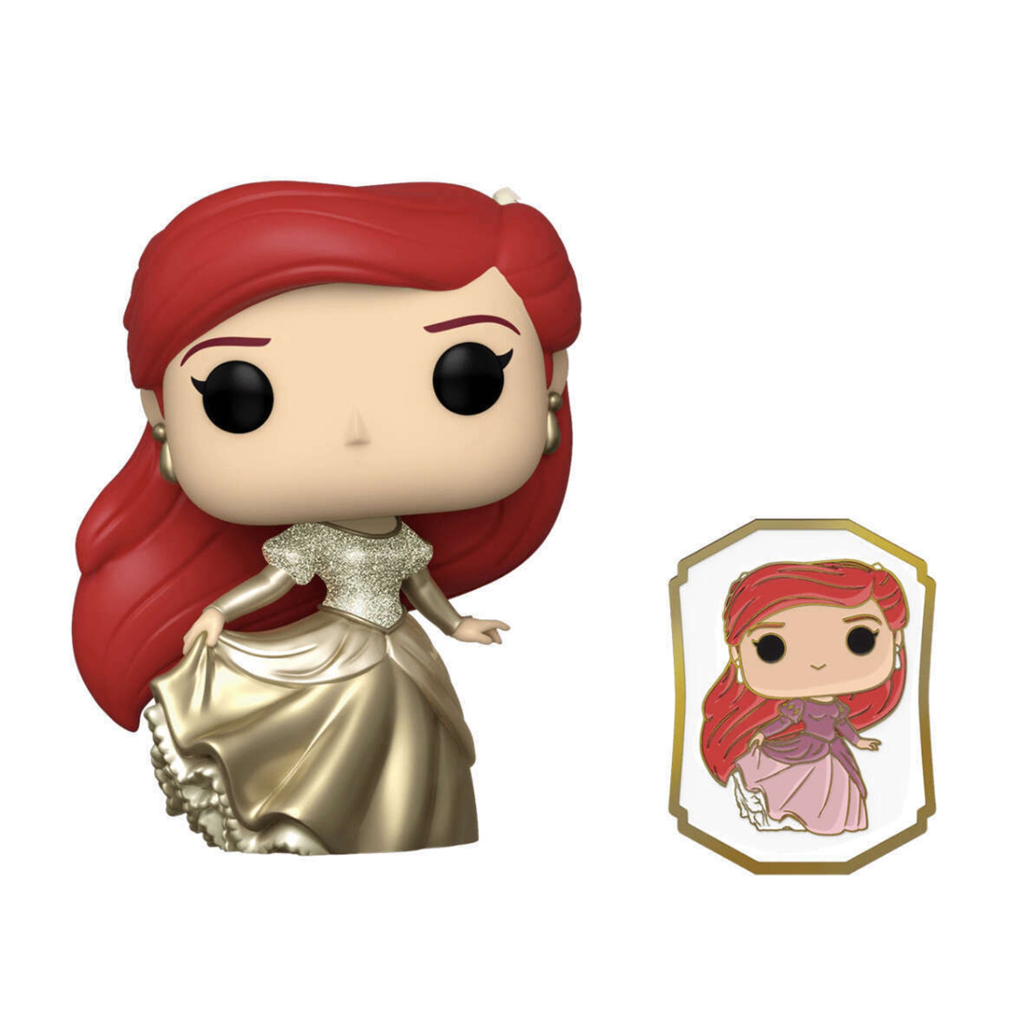 Ariel (w/pin) GOLD Funko Pop! FUNKO EXCLUSIVE