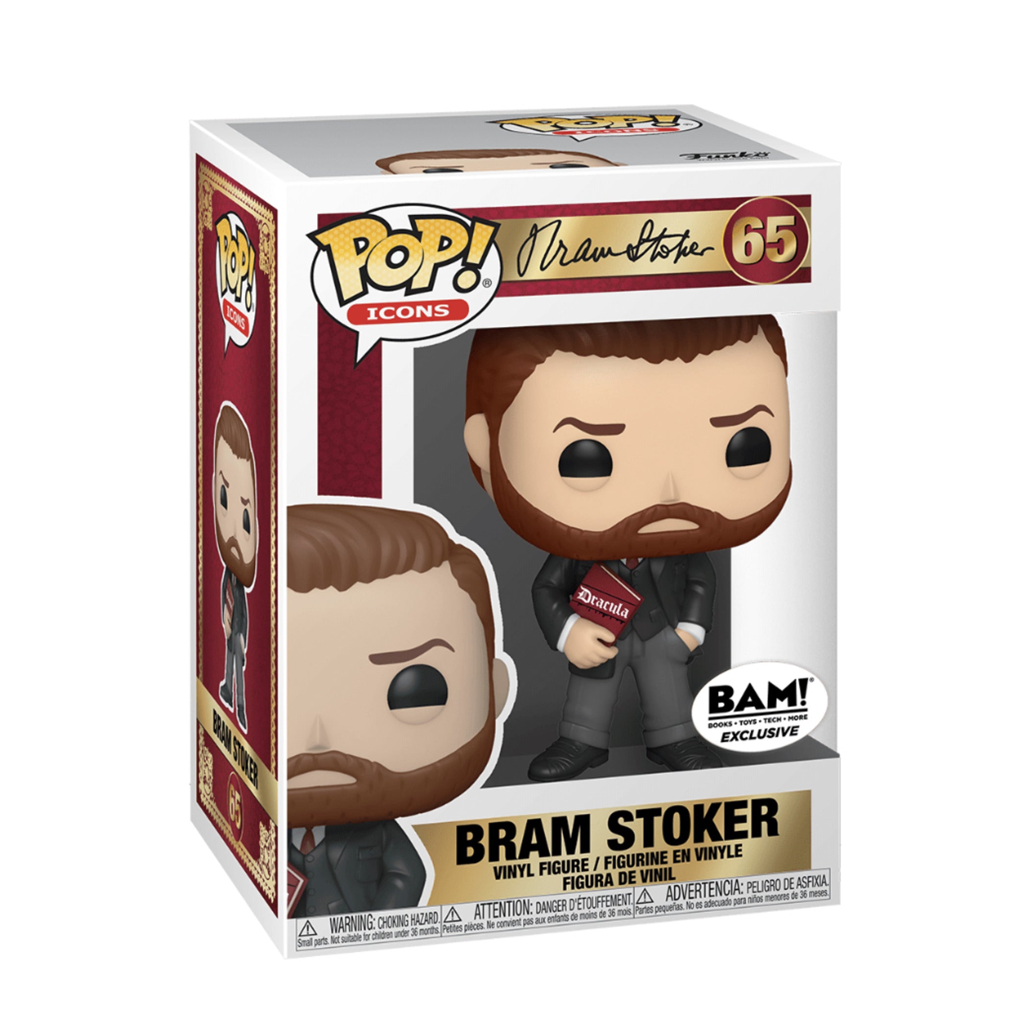 Bram Stoker Funko Pop! BAM! EXCLUSIVE