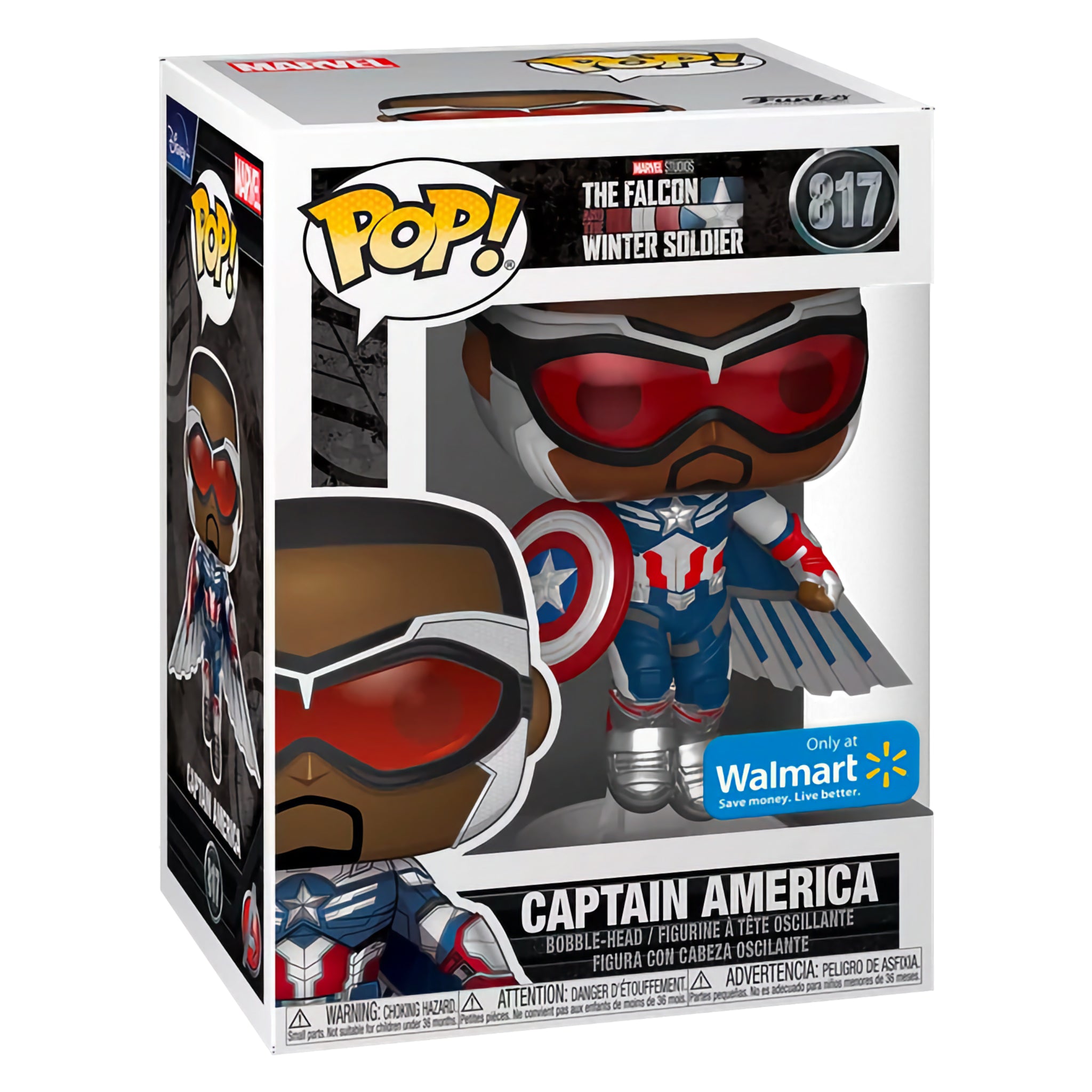 Captain America (Sam Wilson) Funko Pop! WALMART EXCLUSIVE