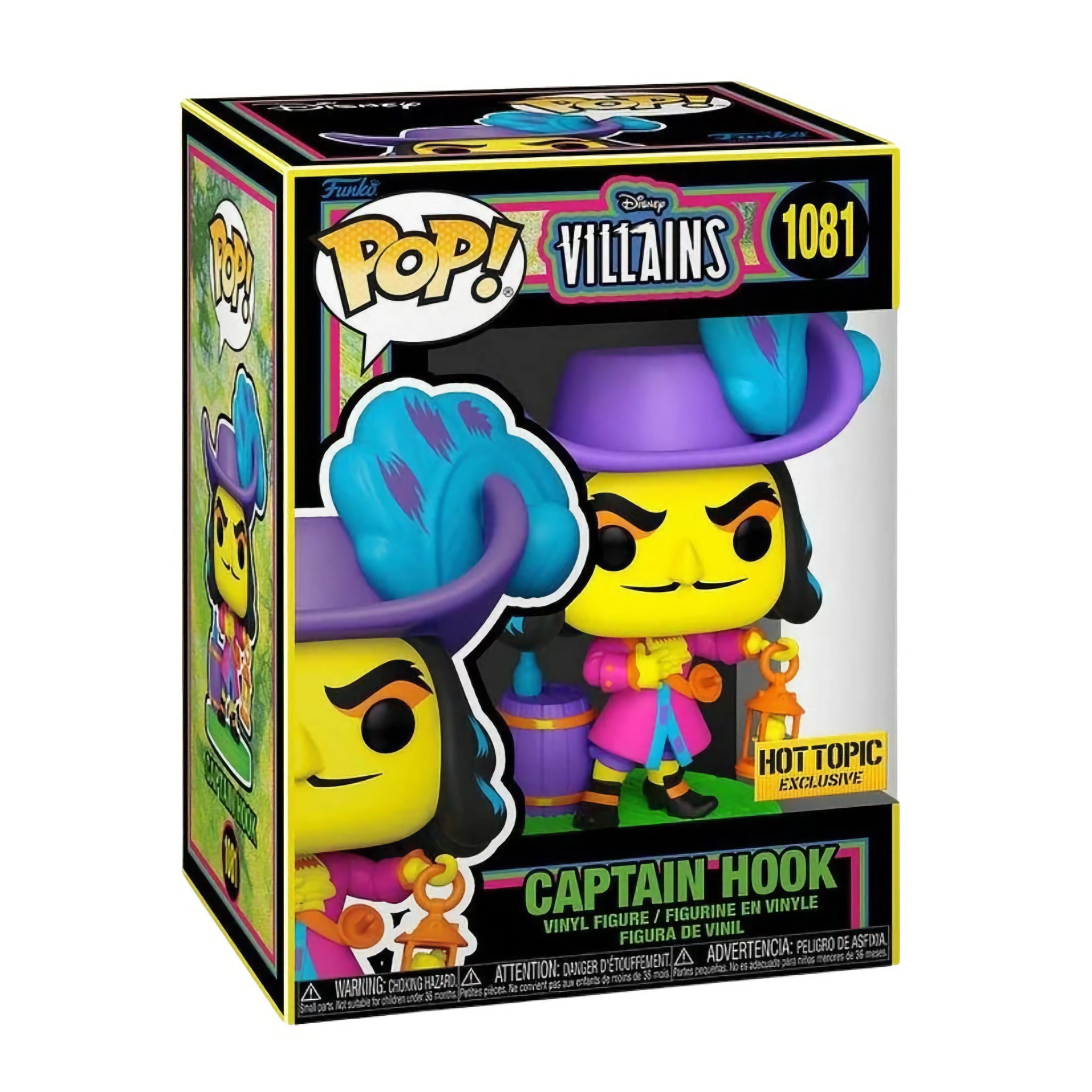 Captain Hook Funko Pop! HOT TOPIC EXCLUSIVE
