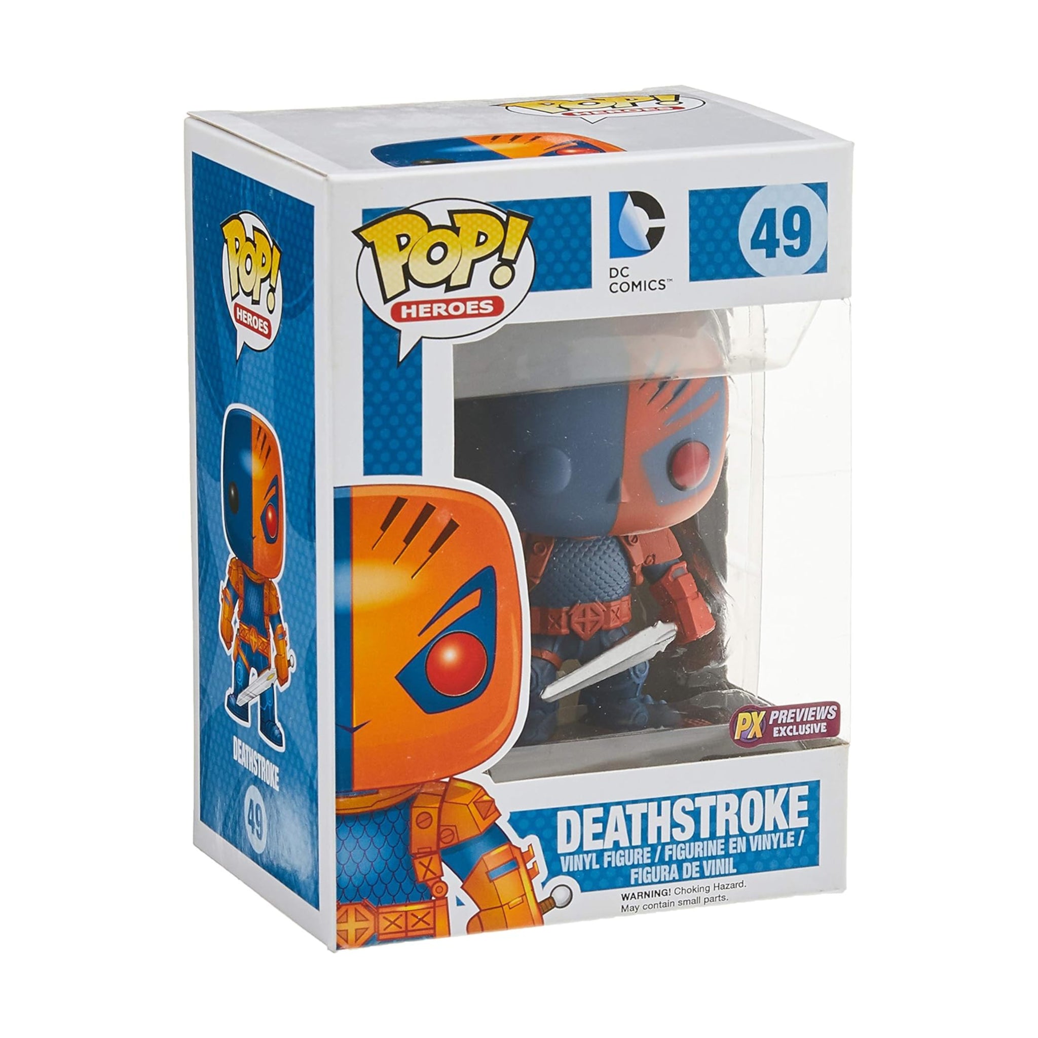 Deathstroke METALLIC Funko Pop! PX PREVIEWS EXCLUSIVE