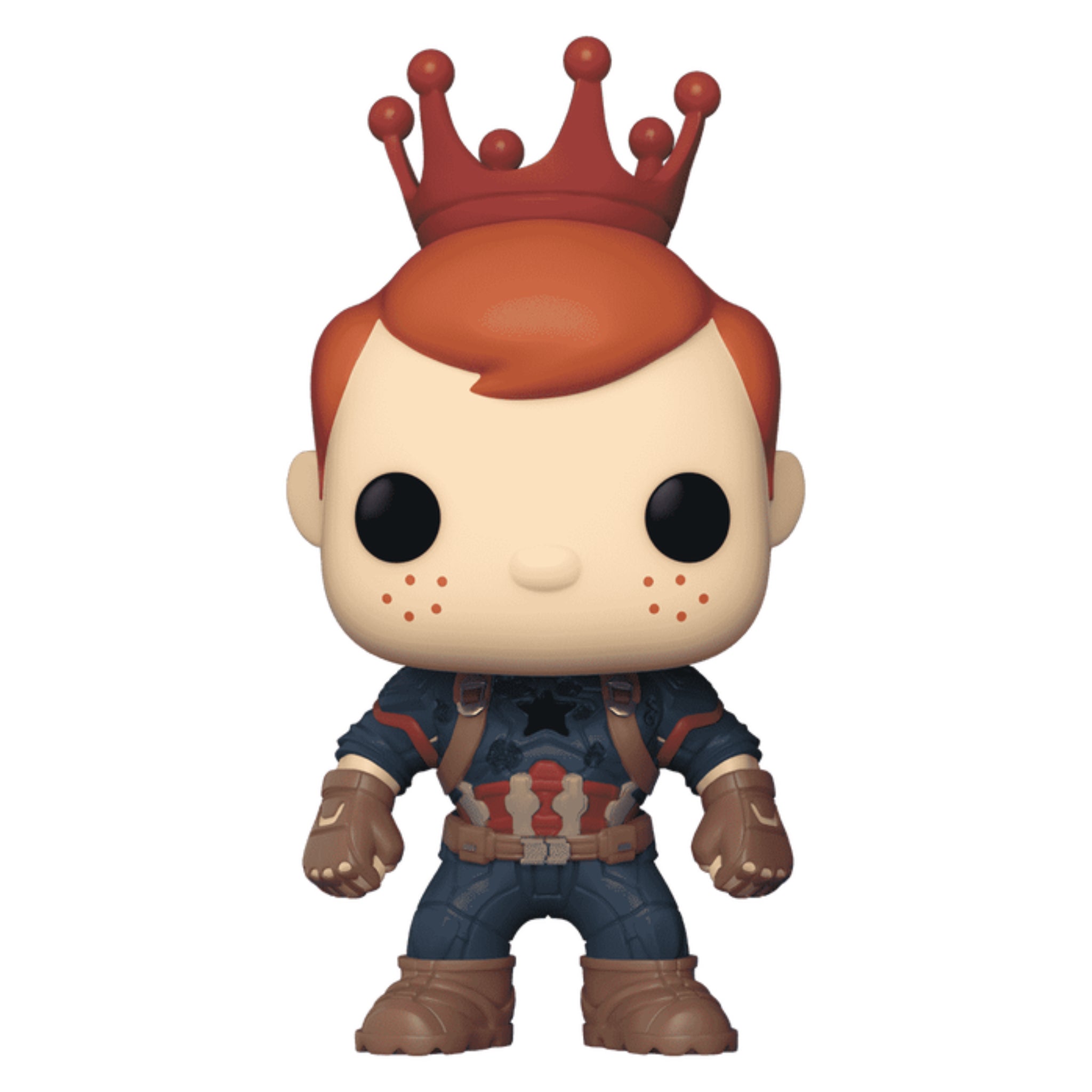 DAMAGED Freddy Funko as Captain America Funko Pop! CAMP FUNDAYS