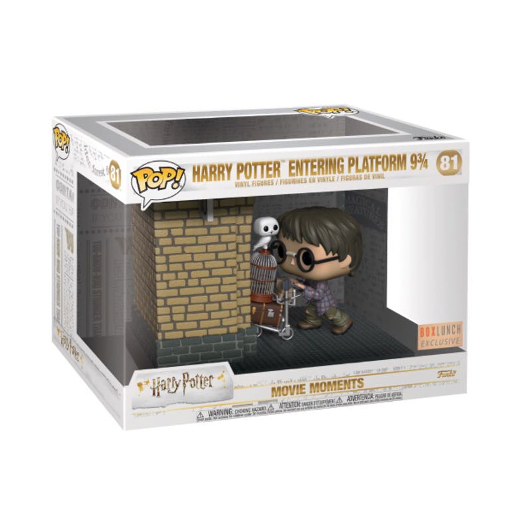 Harry Potter Entering Platform 9 3/4 LARGE Funko Pop! BOX LUNCH EXCLUSIVE