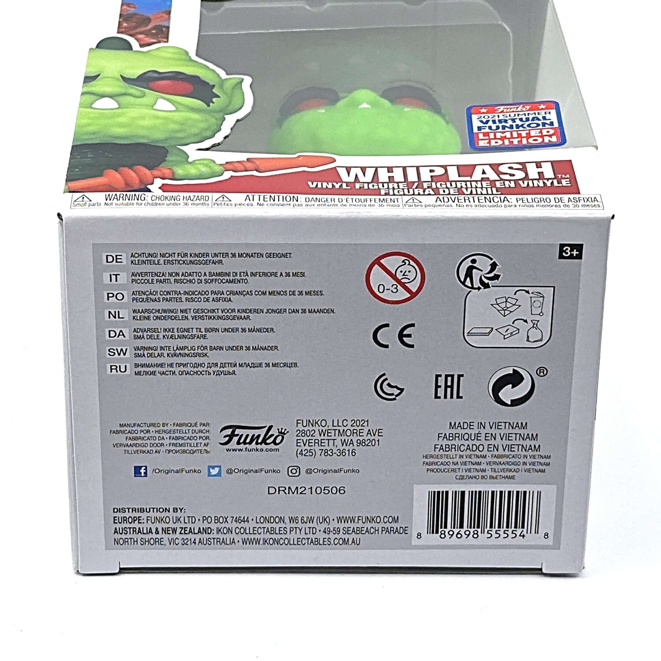 Whiplash Funko Pop! FUNKO 2021 VIRTUAL FUNKON-Jingle Truck Toys