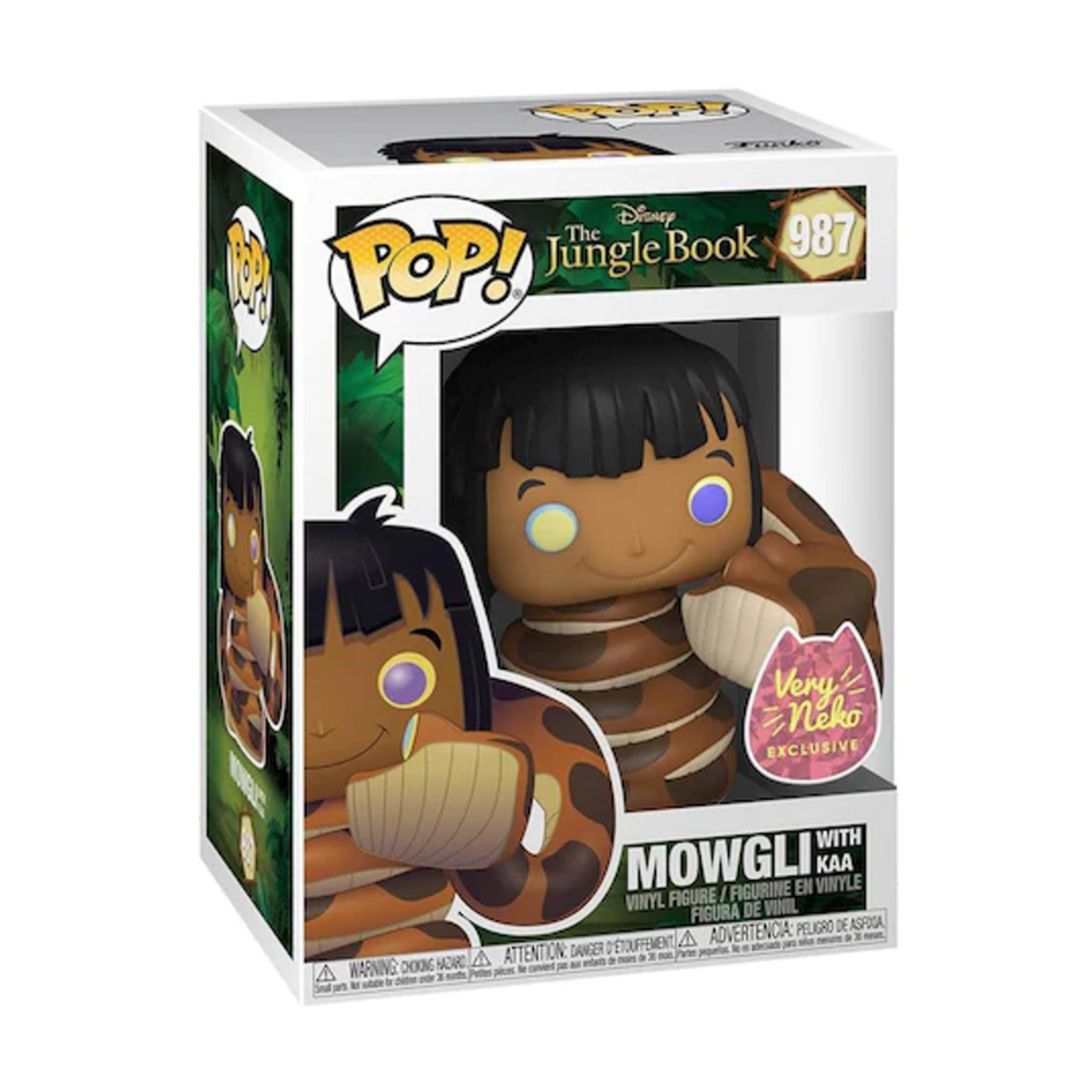 Mowgli with Kaa Funko Pop! VERY NEKO EXCLUSIVE