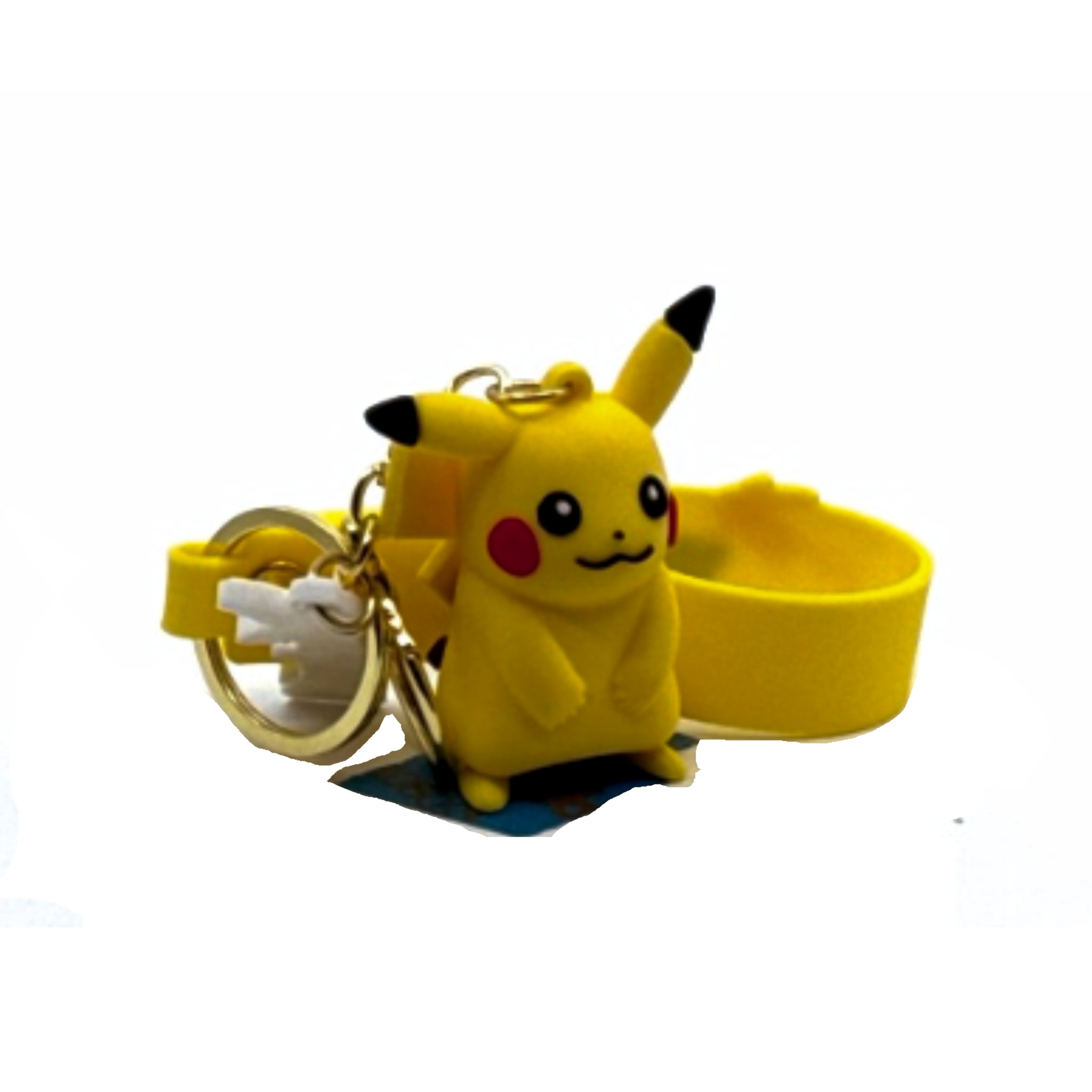 POKEMON Pickachu Keychain with strap (2 inch)