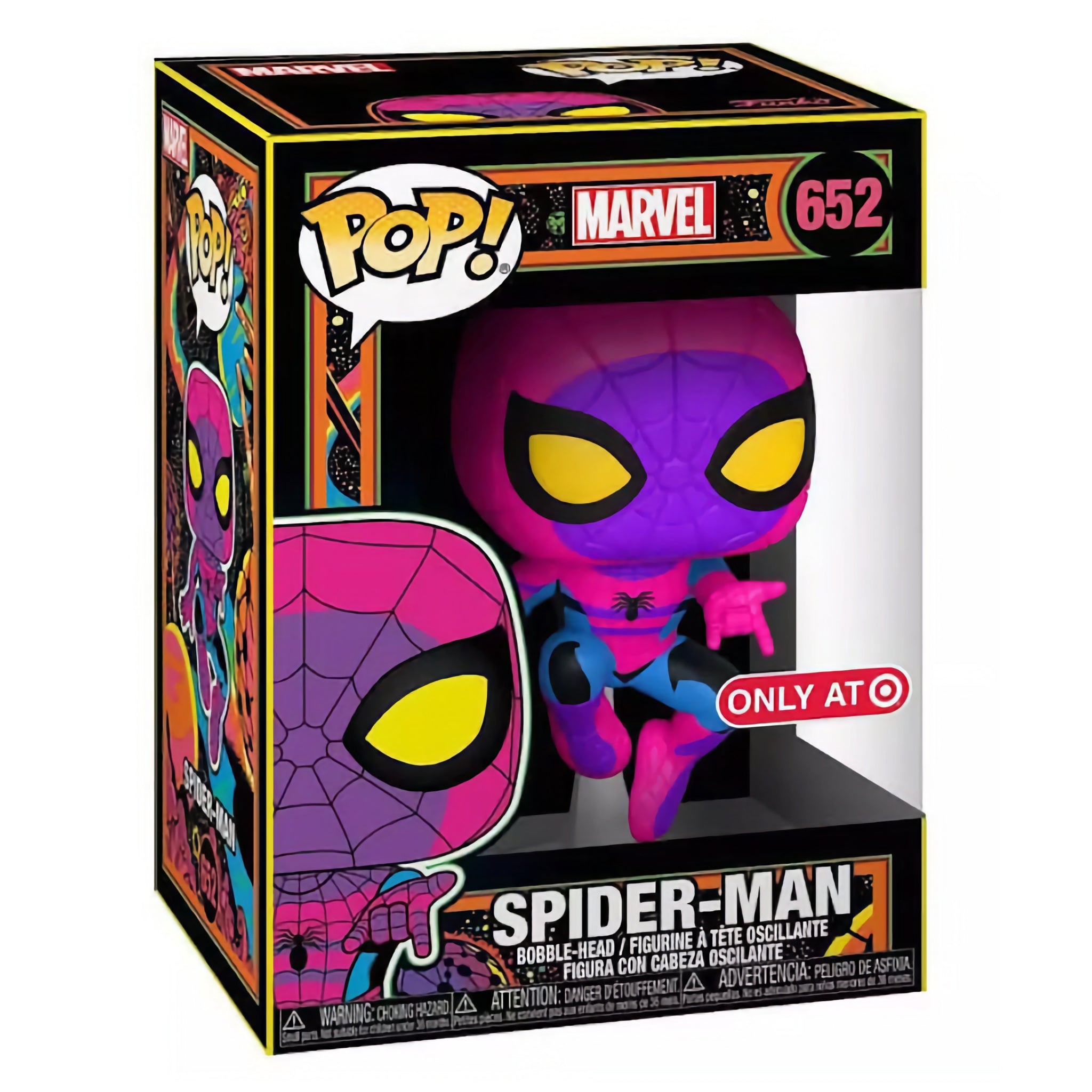 Spider man 2024 funko pop exclusive