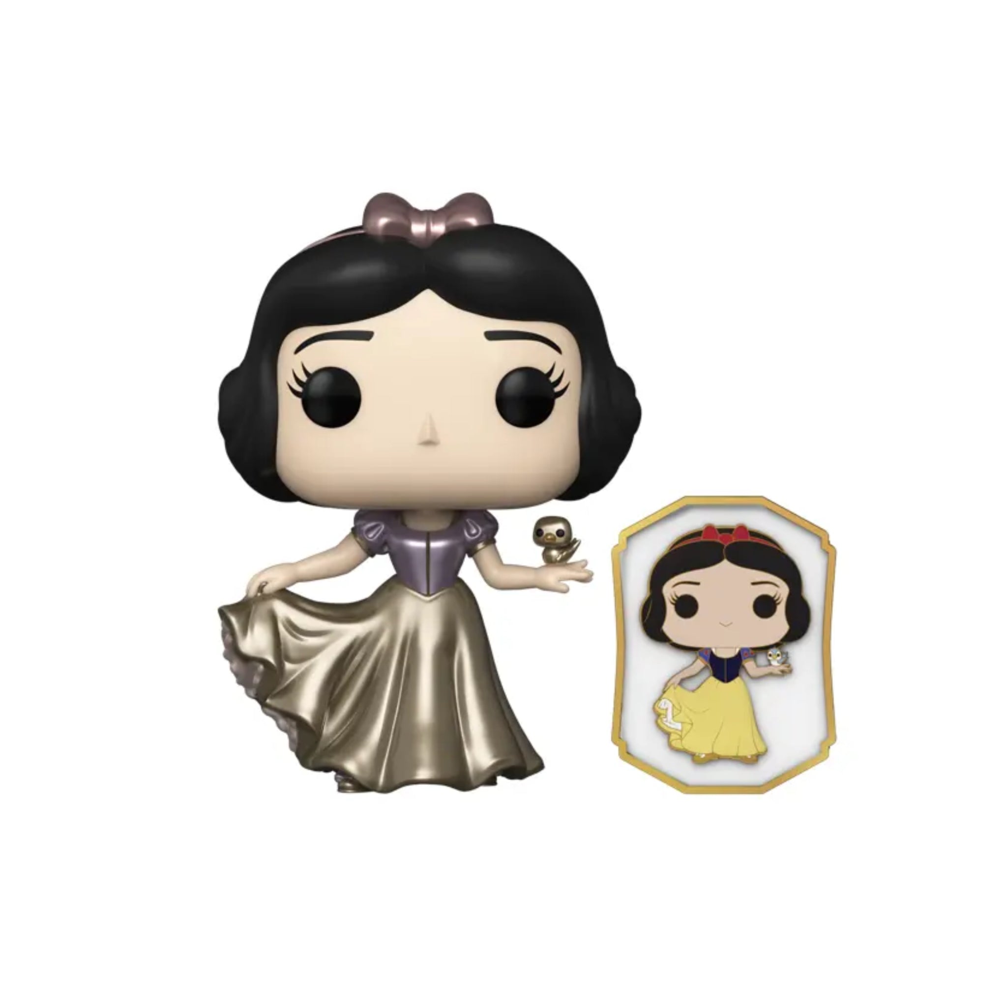 Snow White (DANCING) (PIN) METALLIC Funko Pop! FUNKO EXCLUSIVE