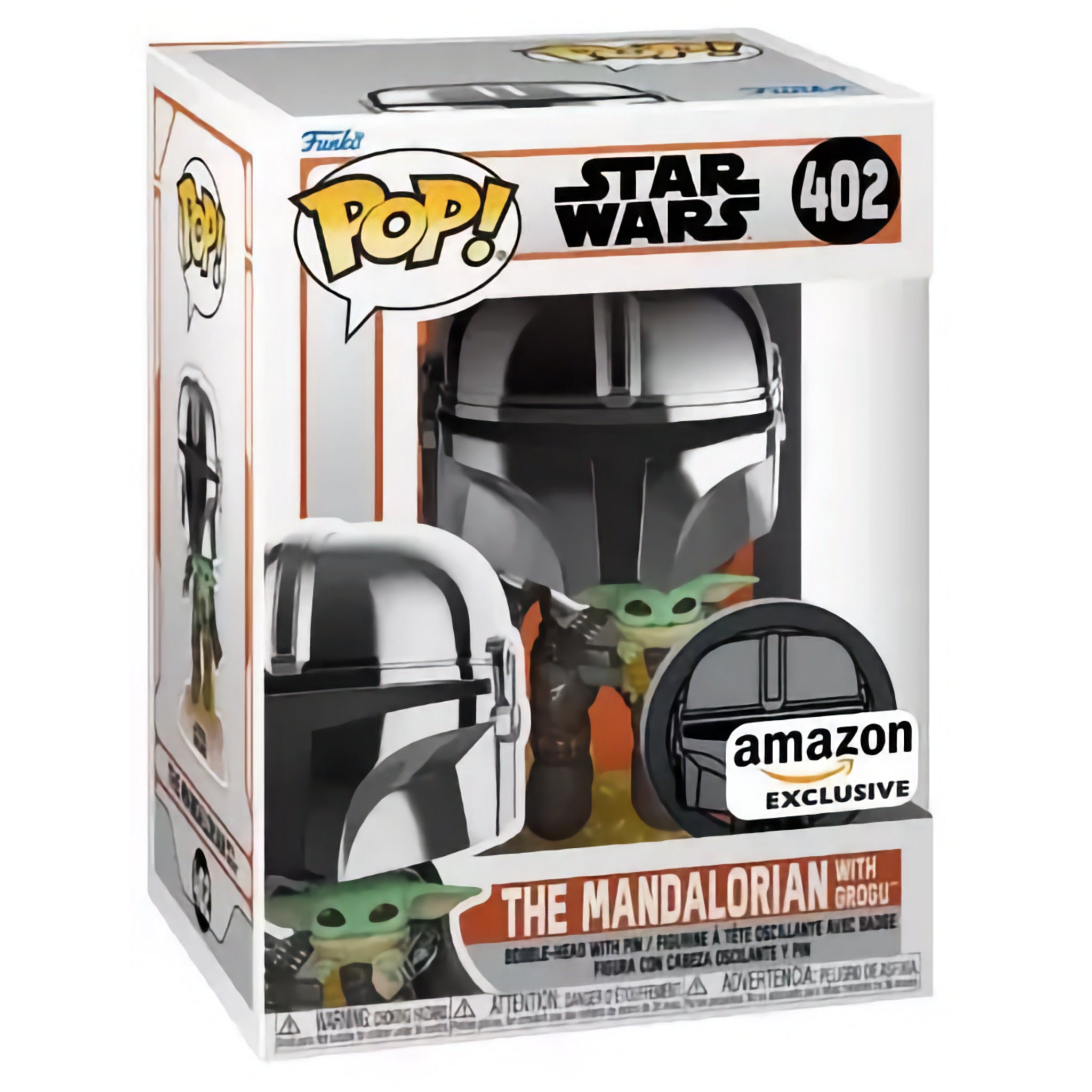 The Mandalorian with Grogu Funko Pop! AMZN EXCLUSIVE