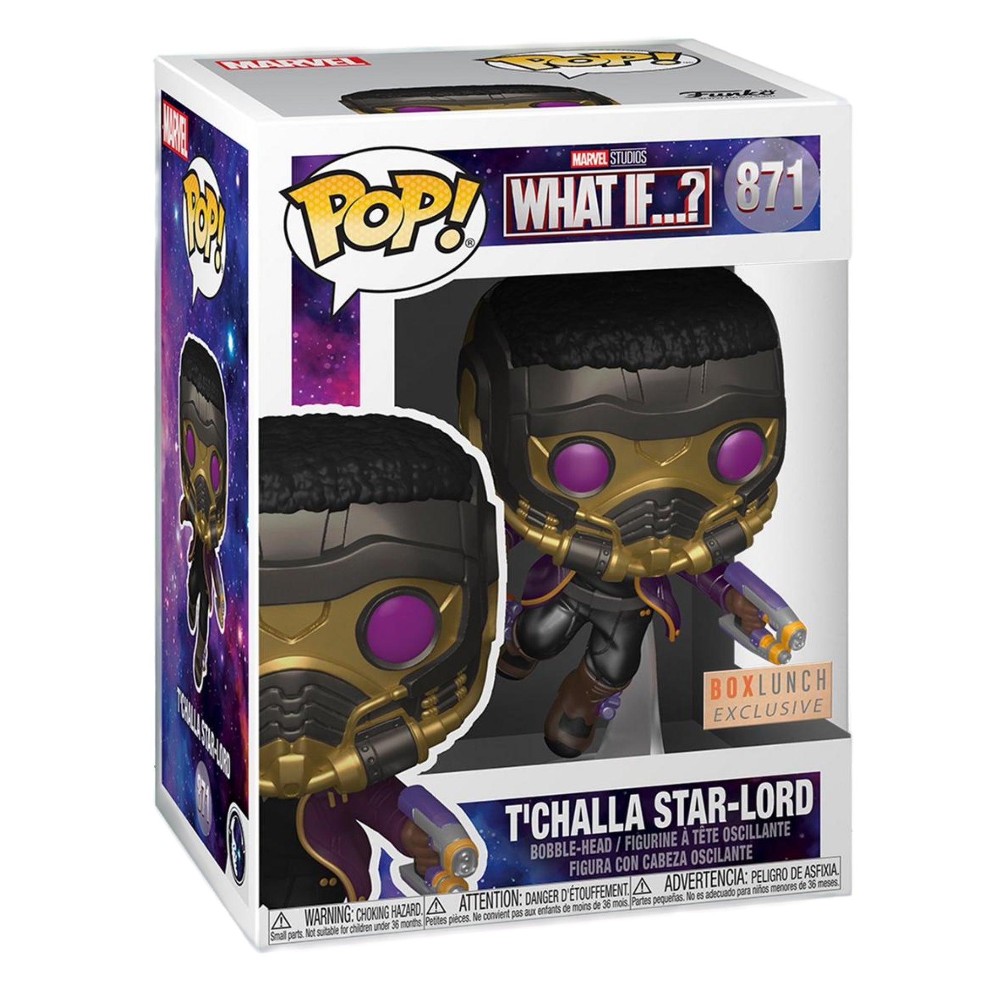T'Challa Star-Lord (Metallic) Funko Pop! BOXLUNCH EXCLUSIVE