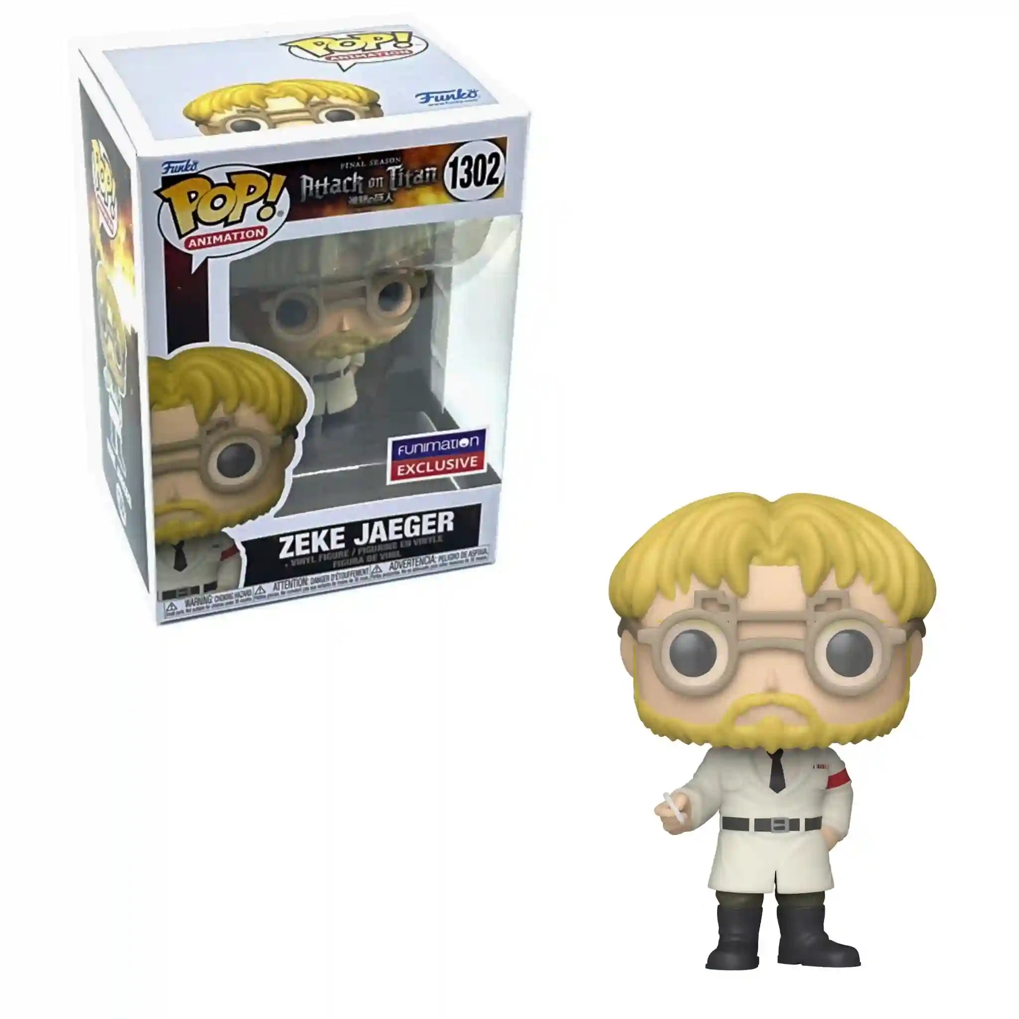 Zeke Jaeger Funko Pop! FUNIMATION EXCLUSIVE-Jingle Truck Toys