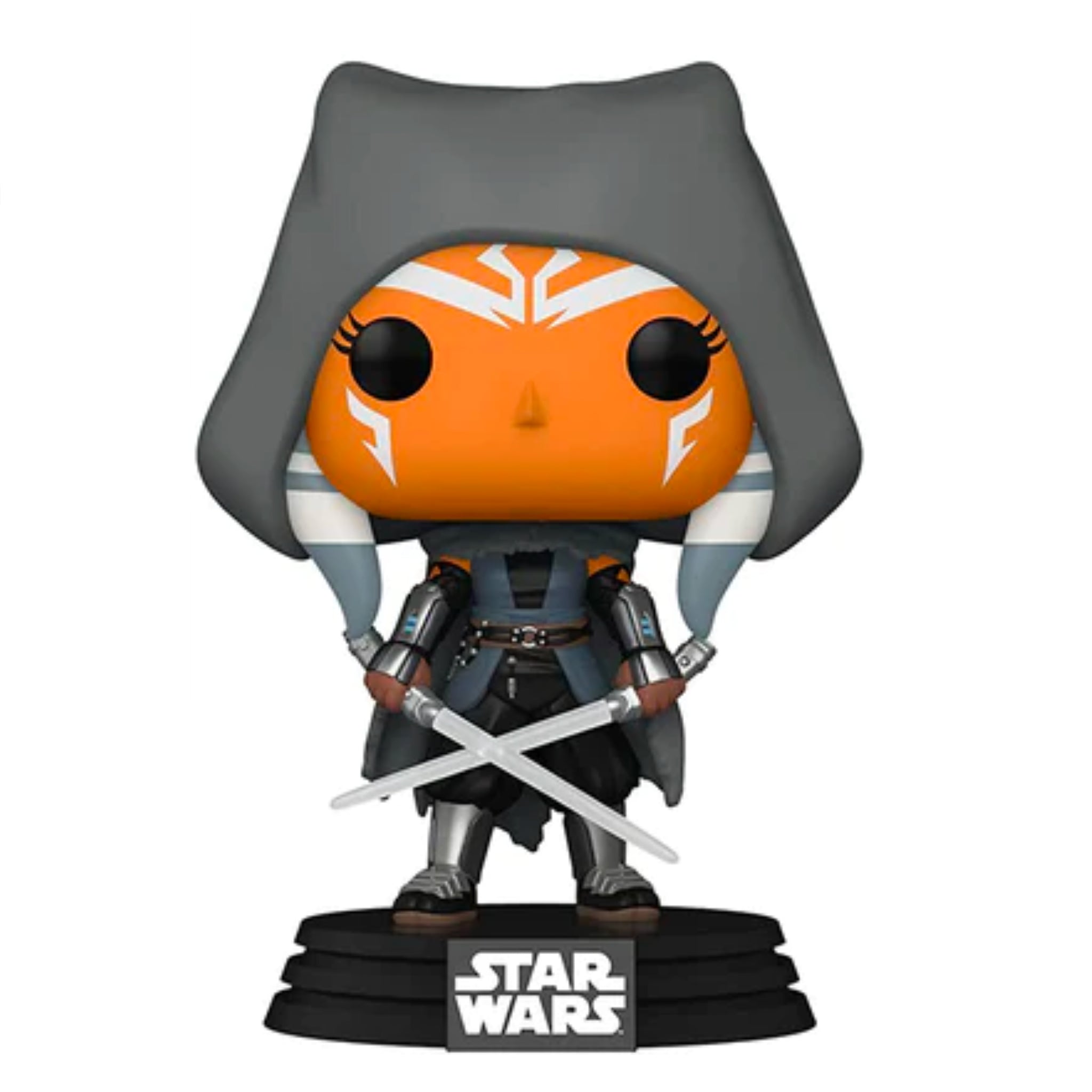 Ahsoka (Hooded with Duel Sabers) Funko Pop! AMAZON EXCLUSIVE