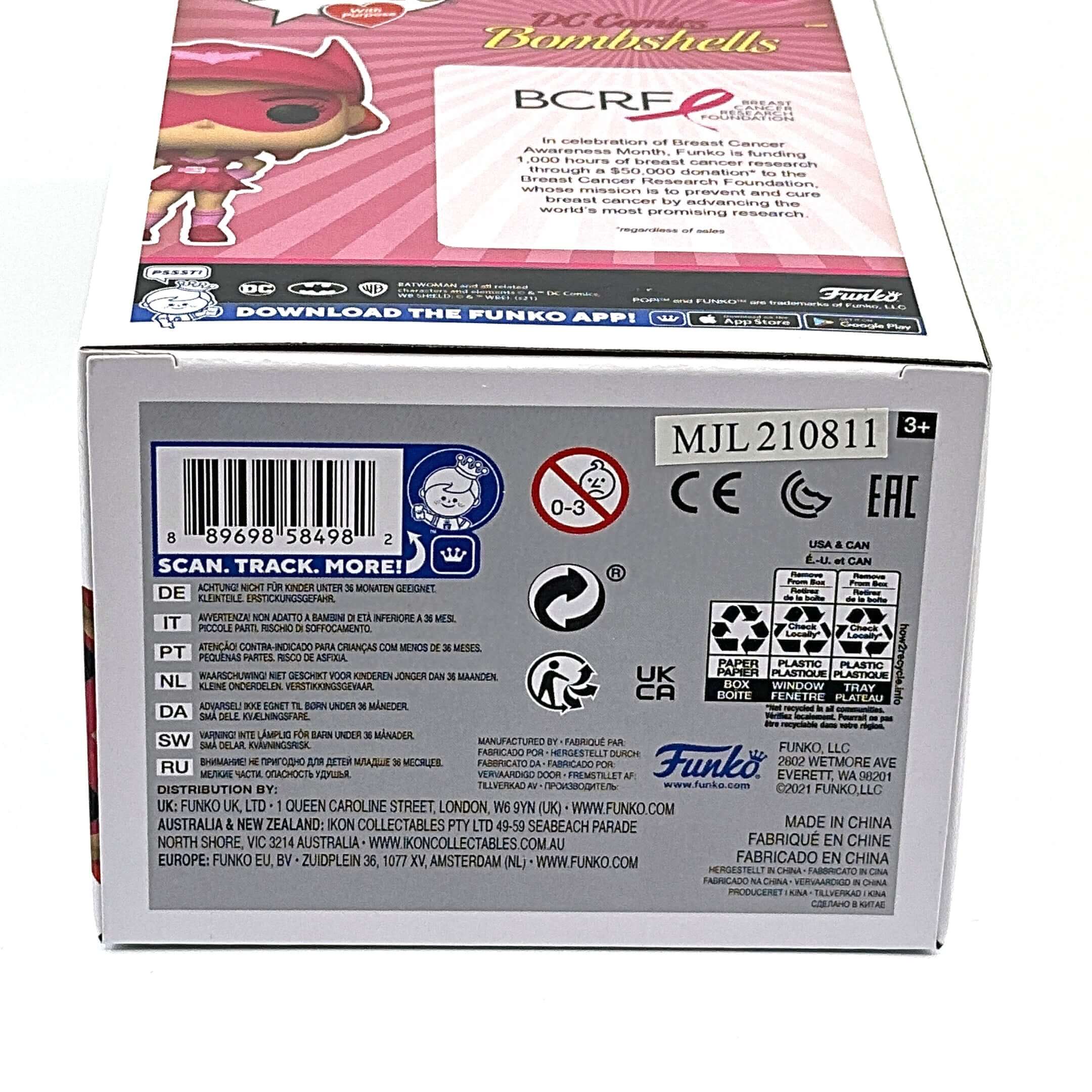 Batwoman (Bombshells) Funko Pop! FUNKO EXCLUSIVE-Jingle Truck Toys