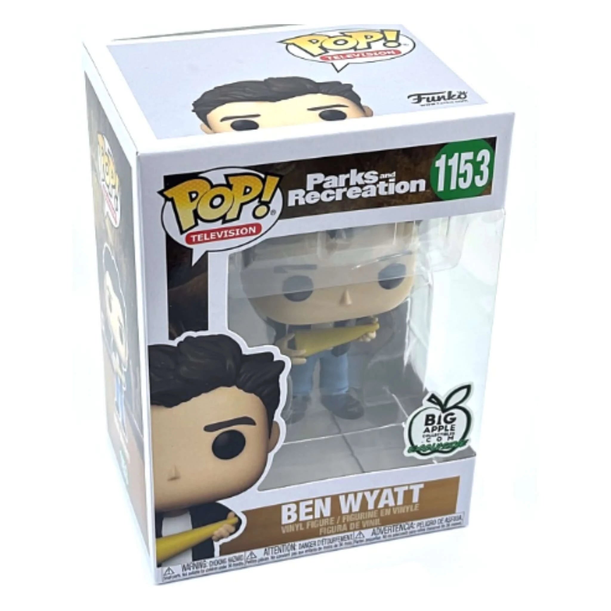 Ben Wyatt Funko Pop! BIG APPLE EXCLUSIVE-Jingle Truck Toys