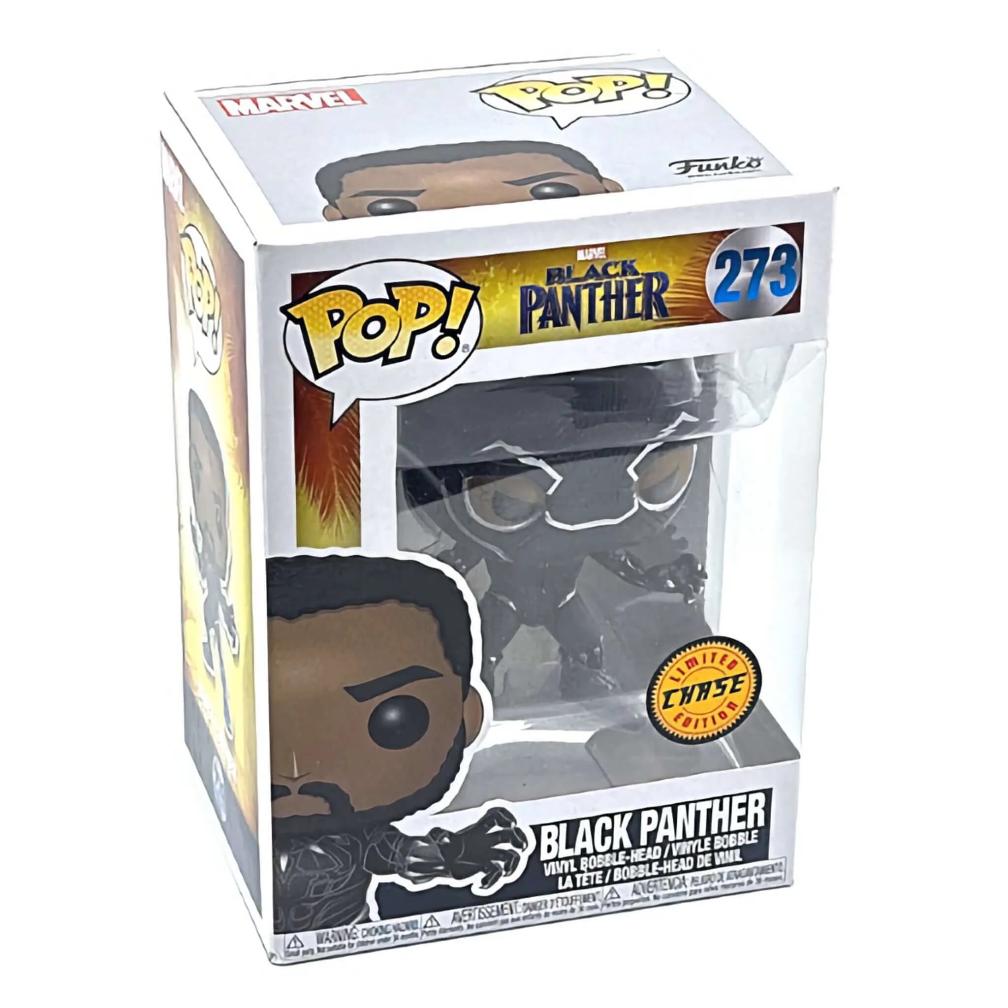 Black Panther (Masked) Funko Pop! CHASE-Jingle Truck Toys