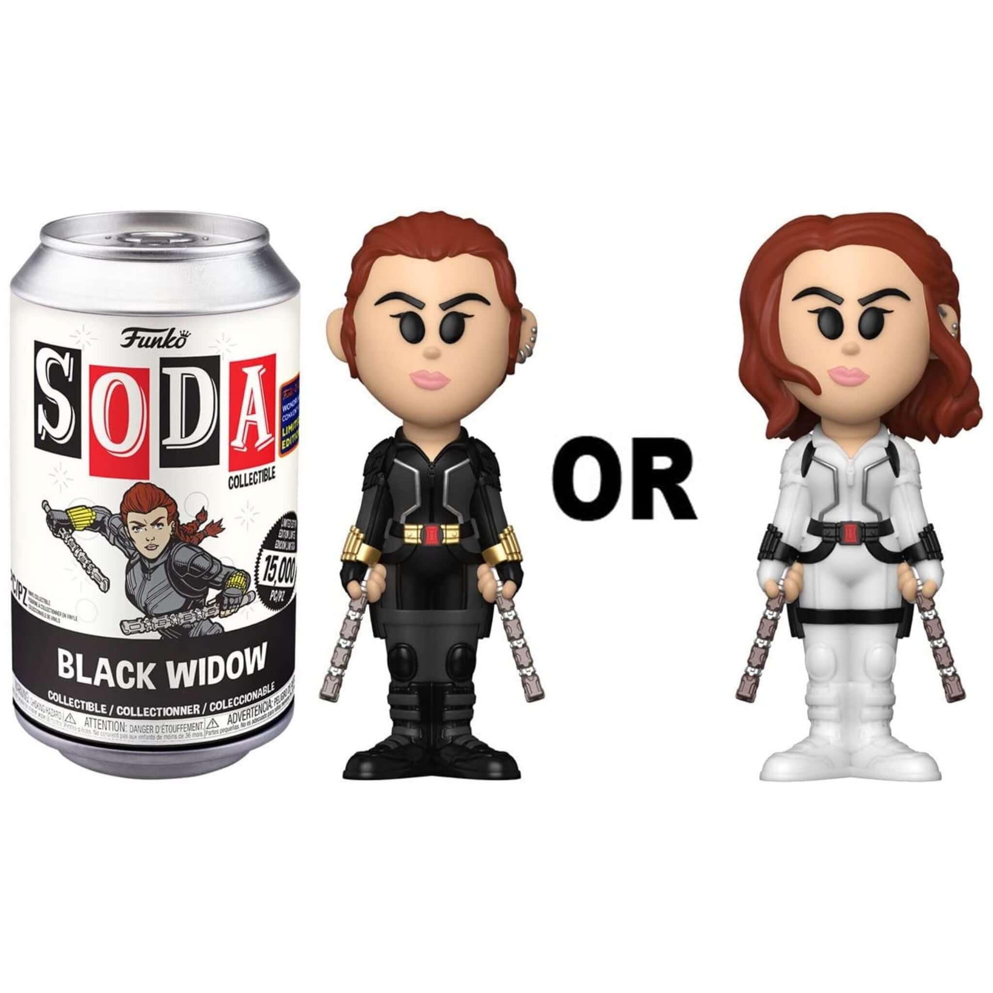 Black Widow Sealed Can Funko Pop! (SEALED Chance of Chase)-Jingle Truck Toys