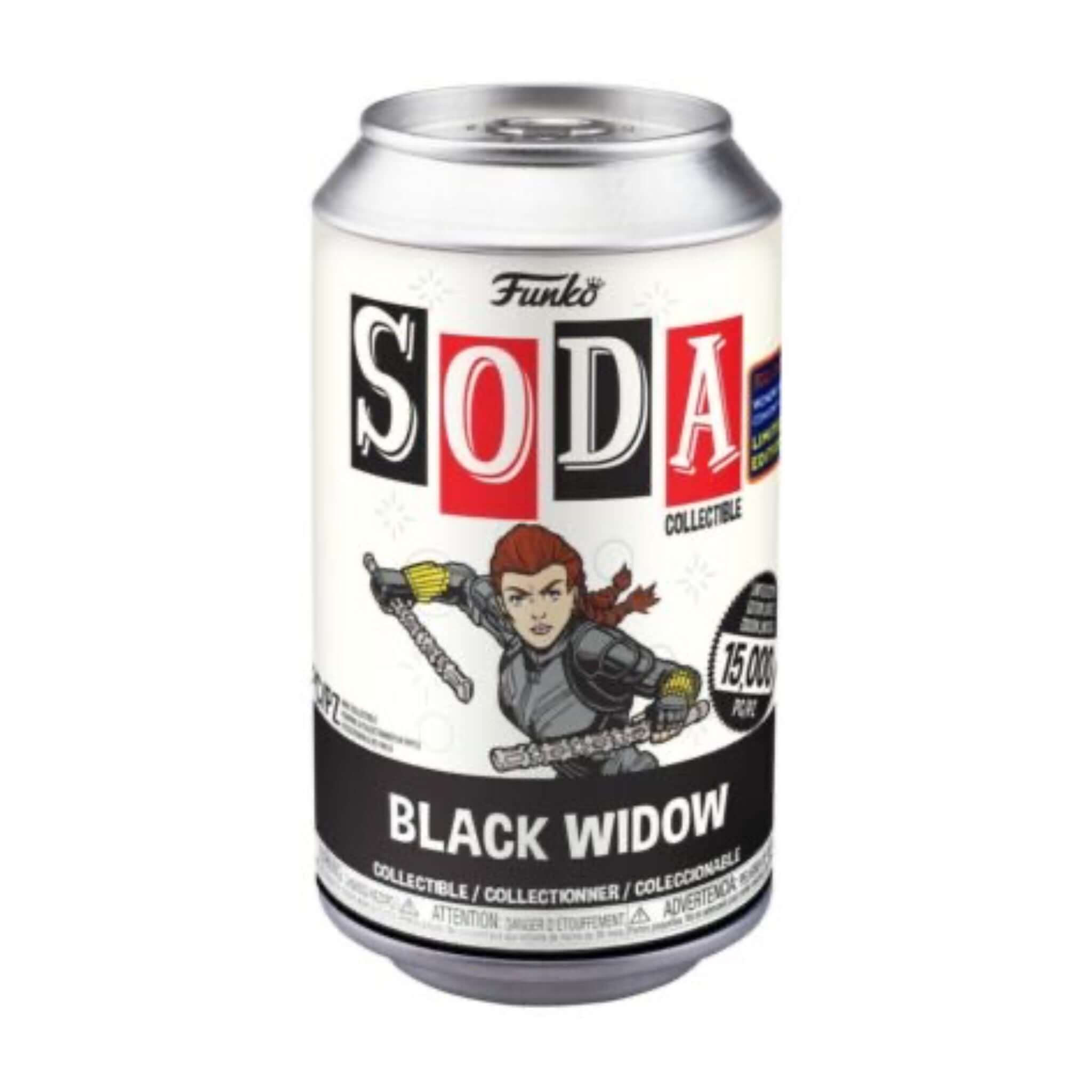 Black Widow Sealed Can Funko Pop! (SEALED Chance of Chase)-Jingle Truck Toys