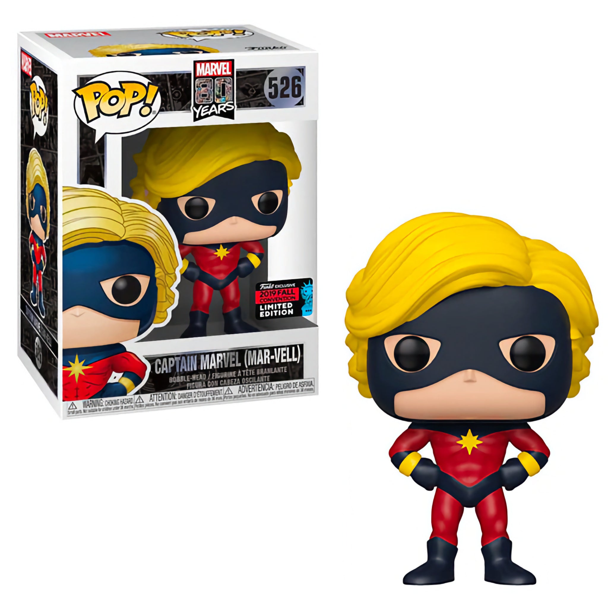 Captain Marvel (Mar-Vell) Funko Pop! 2019 FALL CON