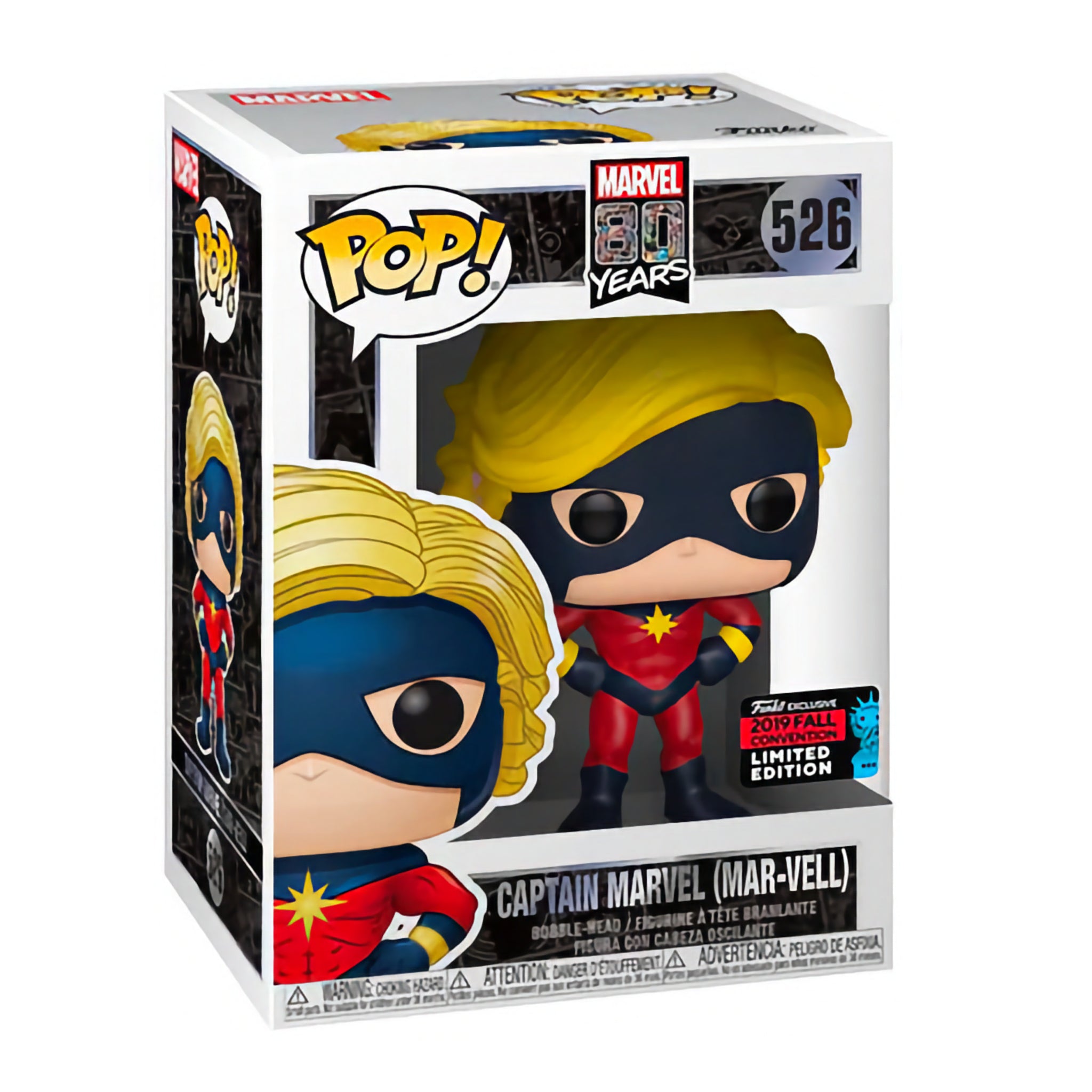Captain Marvel (Mar-Vell) Funko Pop! 2019 FALL CON