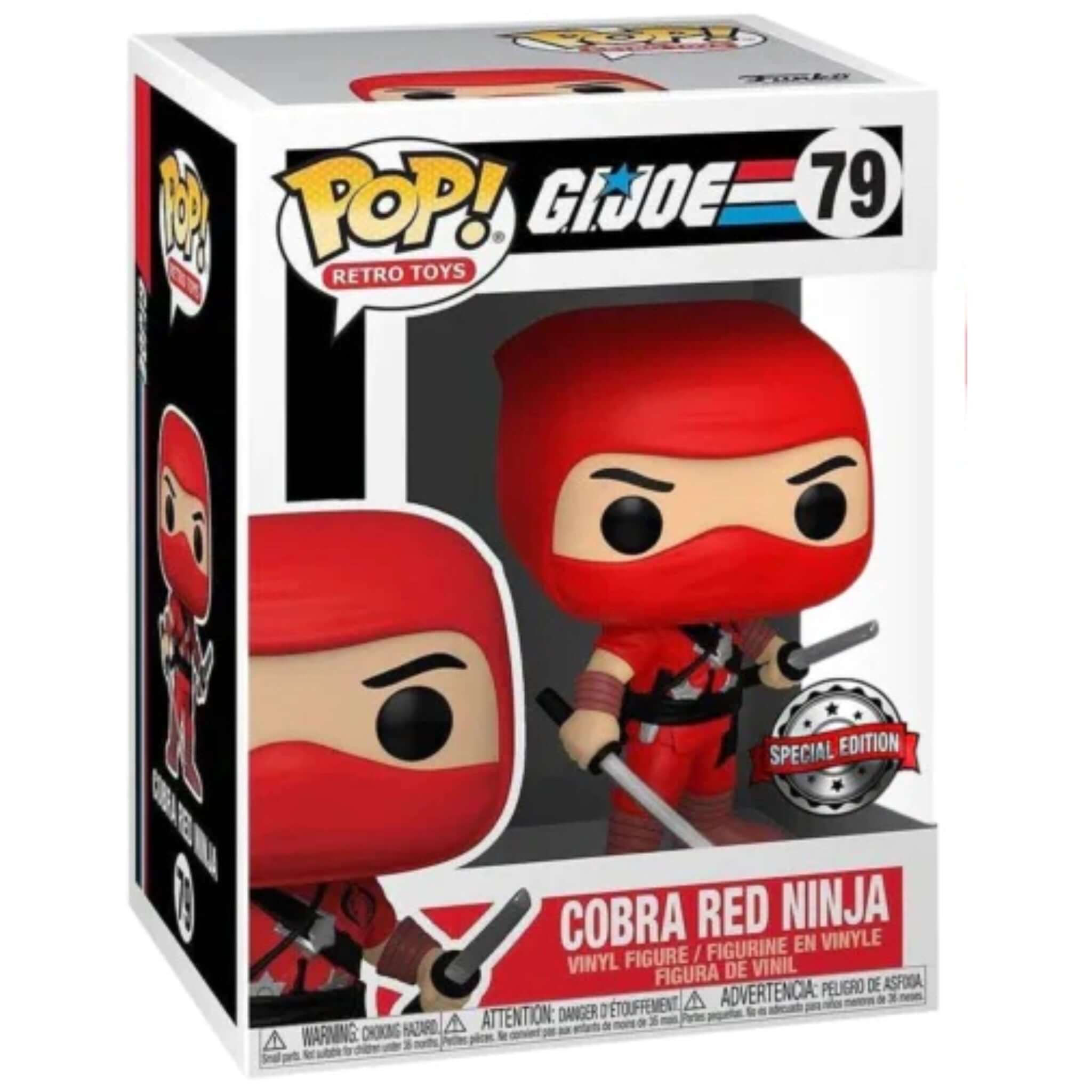 Cobra Red Ninja Funko Pop! SPECIAL EDITION-Jingle Truck Toys