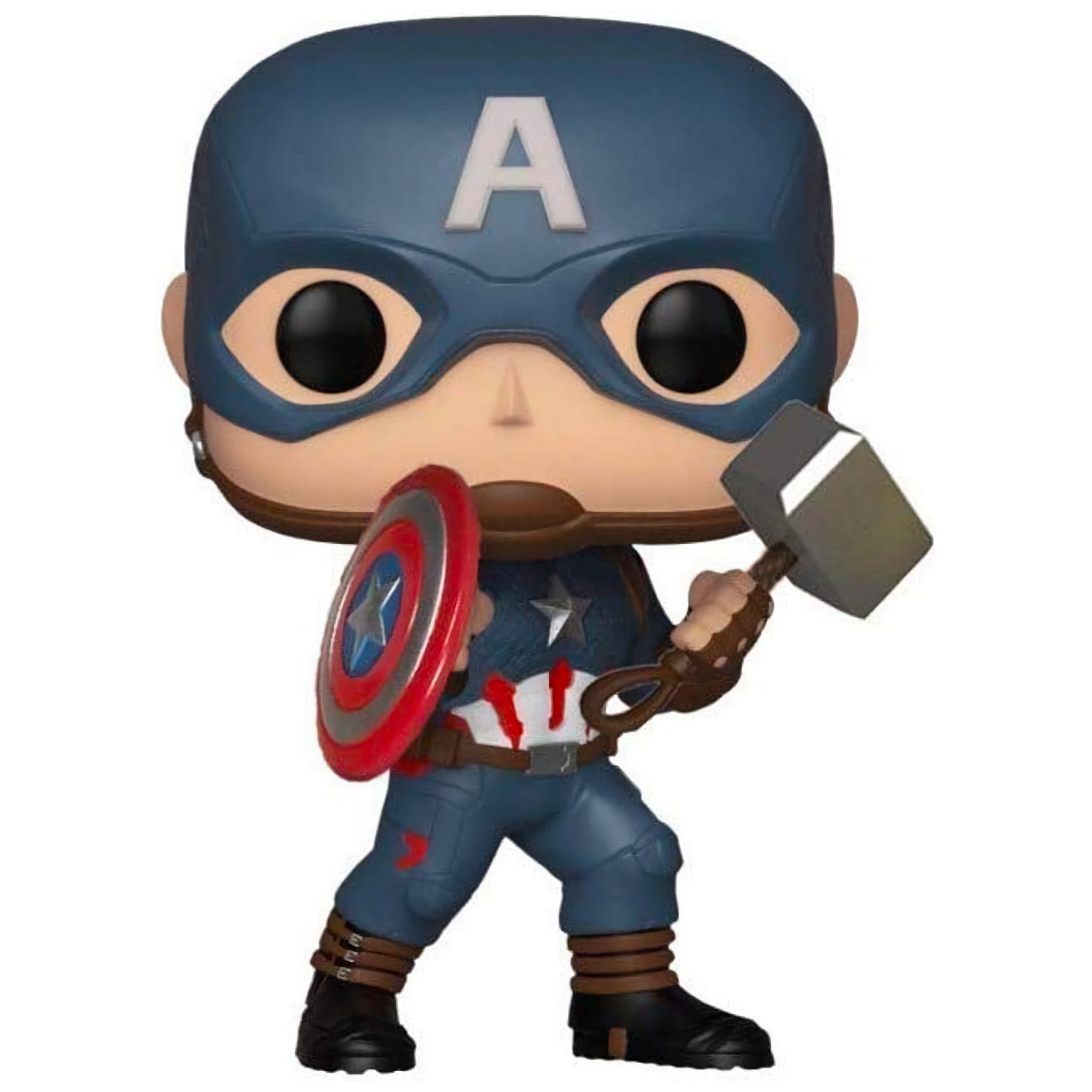 Captain America (w Mjolnir) Funko Pop! MARVEL EXCLUSIVE