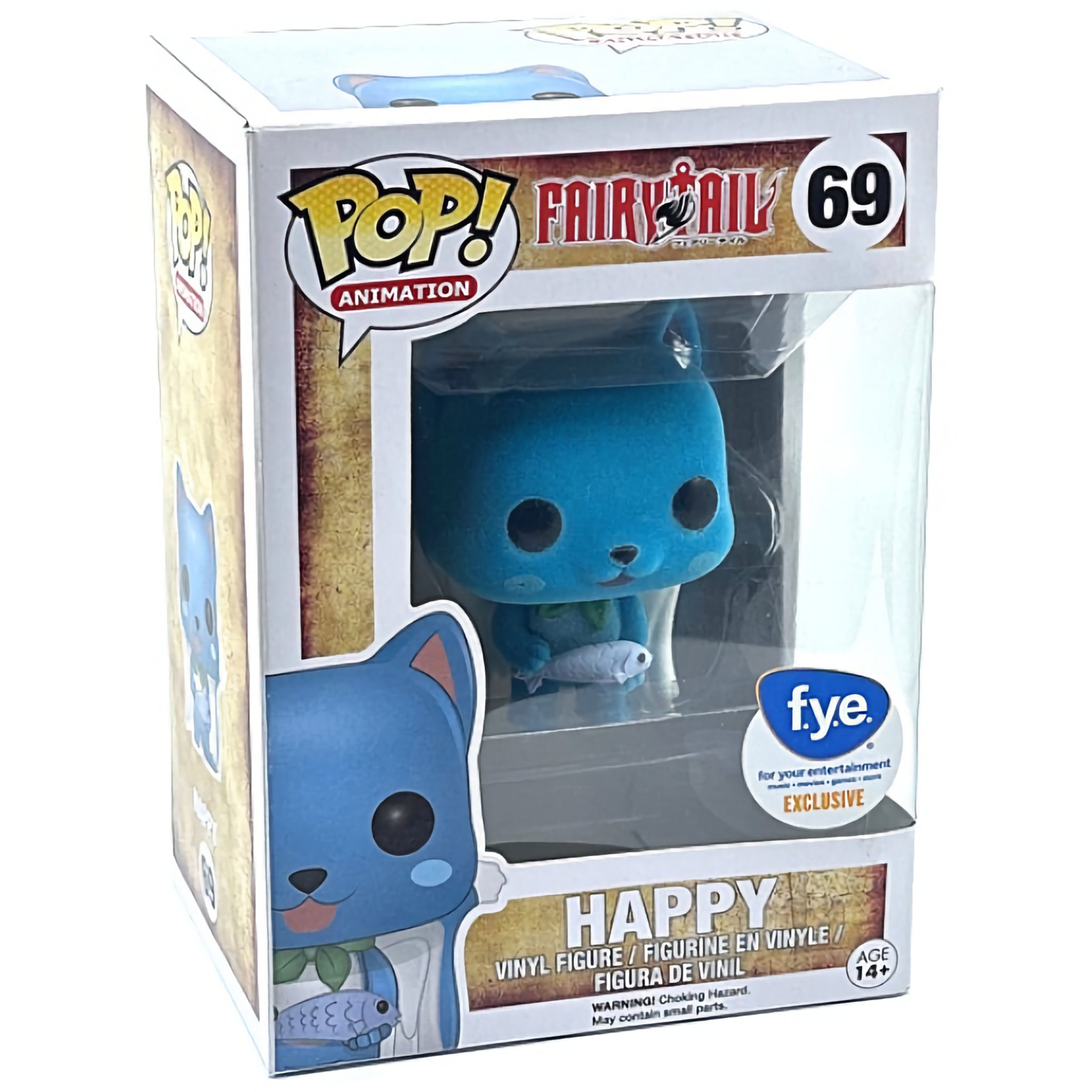 Happy (Flocked) Funko Pop! FYE EXCLUSIVE