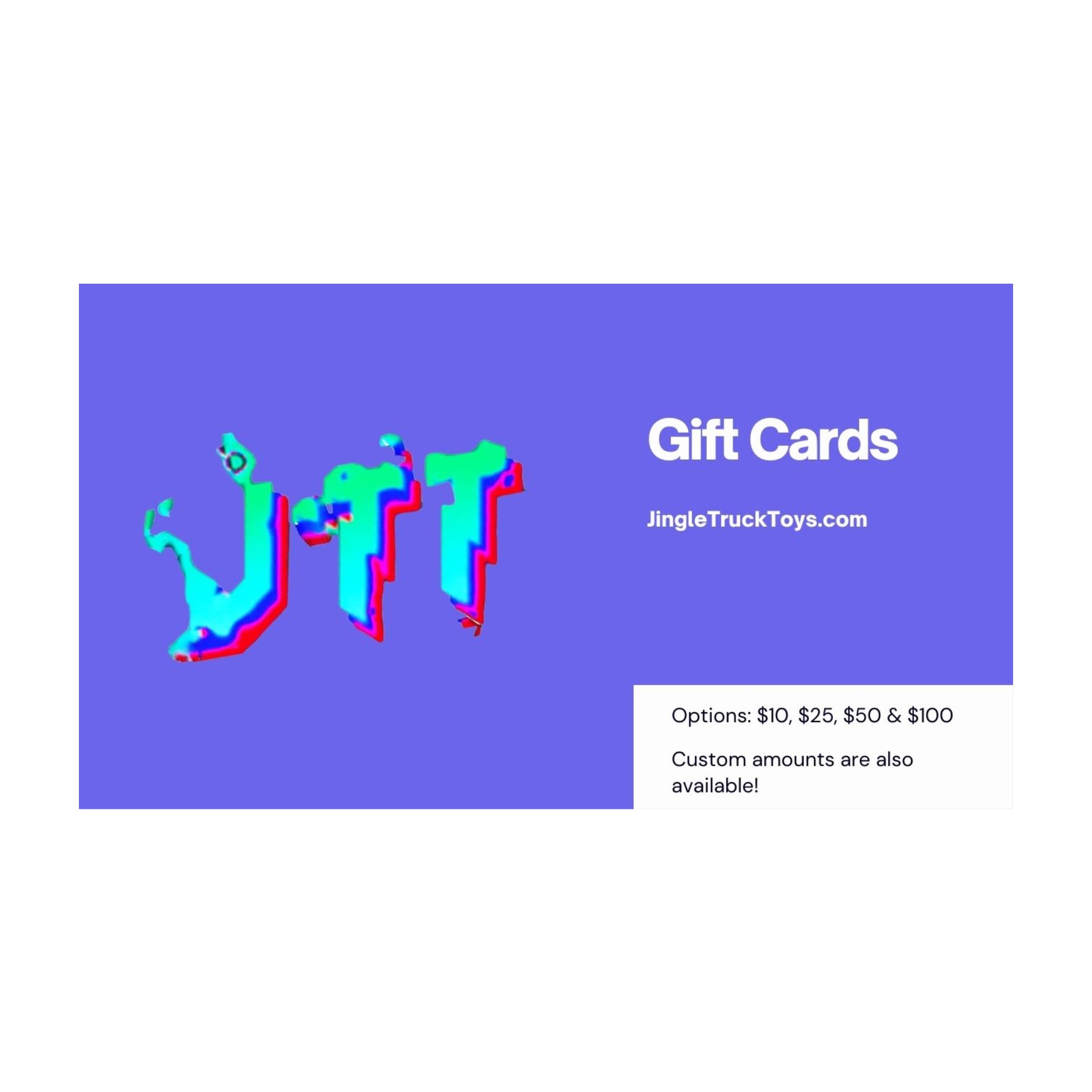 Jingle Truck Toys Gift Card