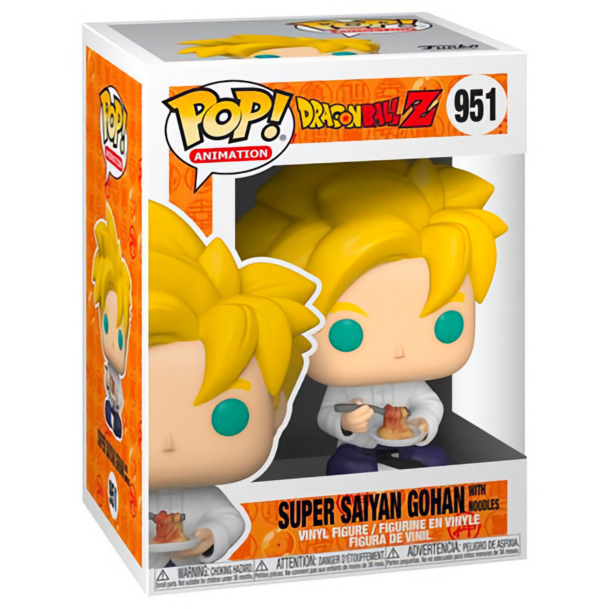 Super Saiyan Gohan with Noodles Funko Pop!