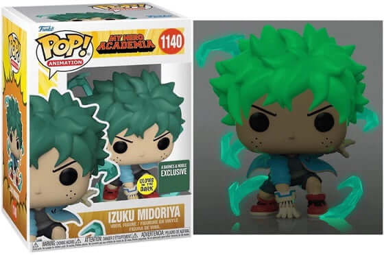 Izuku Midoriya (Jacket) (Glows) Funko Pop! BARNES & NOBLE EXCLUSIVE-Jingle Truck Toys