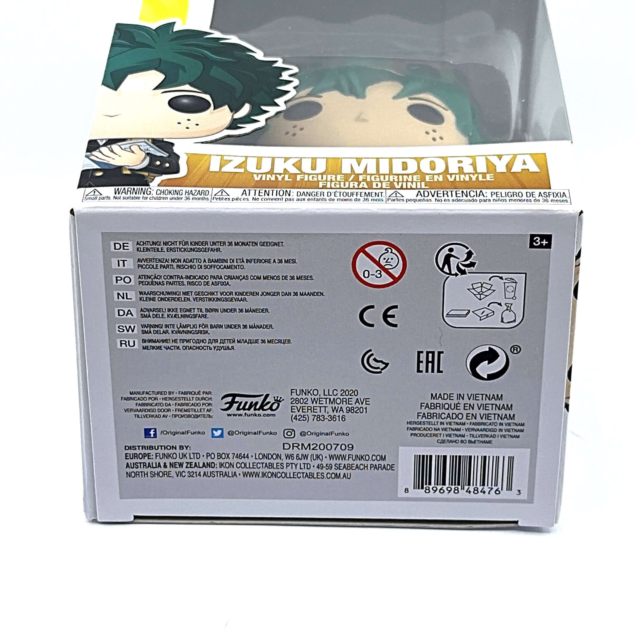 Izuku Midoriya (Middle School Uniform) Funko Pop!-Jingle Truck Toys