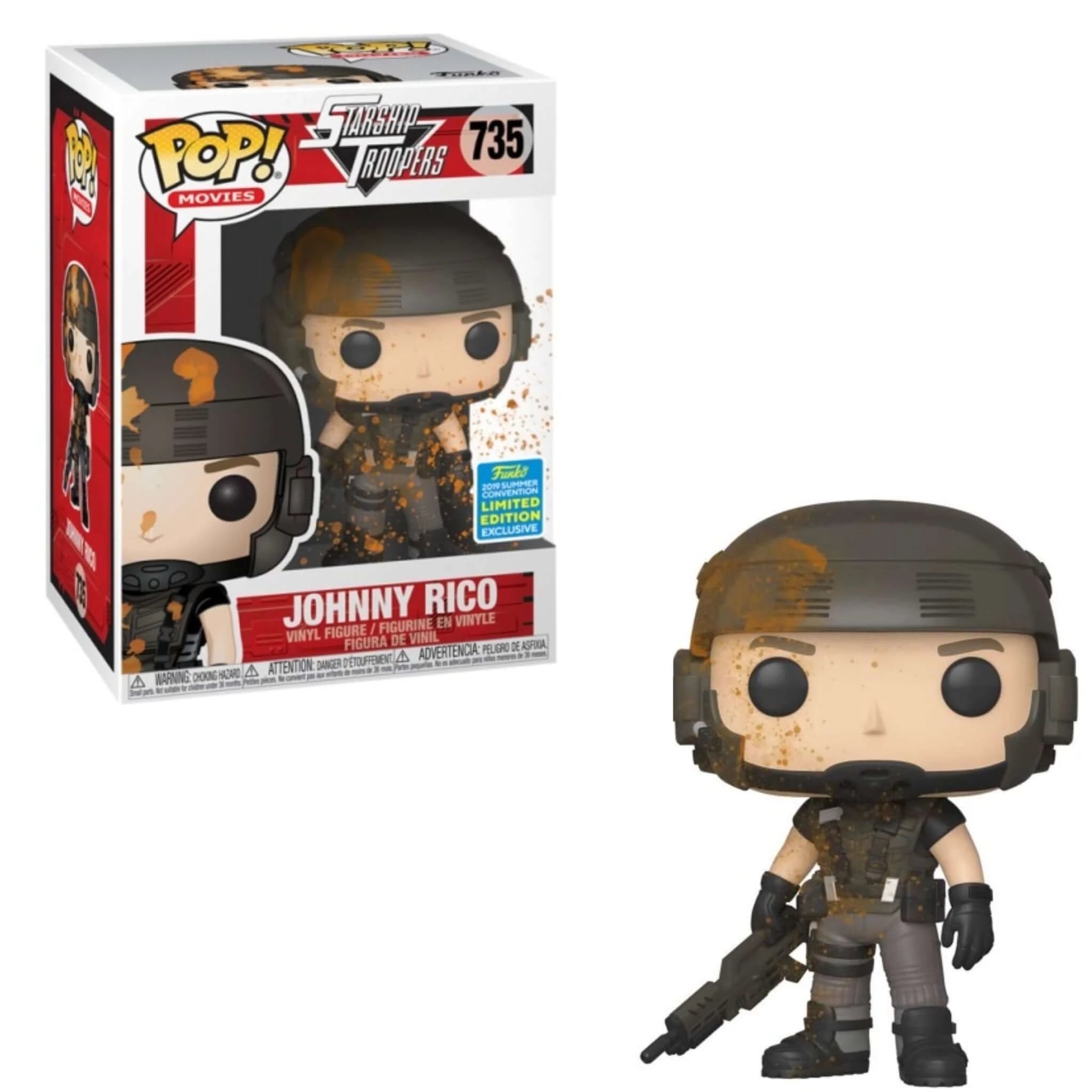 Johnny Rico (Muddy) Funko Pop! 2019 SUMMER CON-Jingle Truck Toys