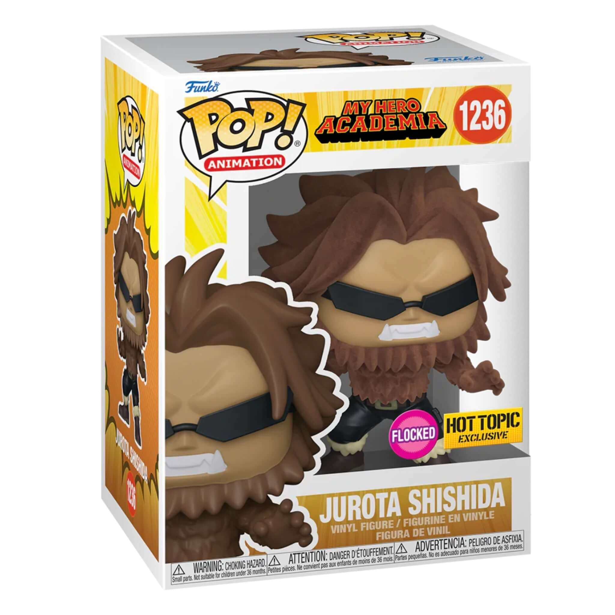 Jurota Shishida (Flocked) Funko Pop! HOT TOPIC EXCLUSIVE-Jingle Truck Toys