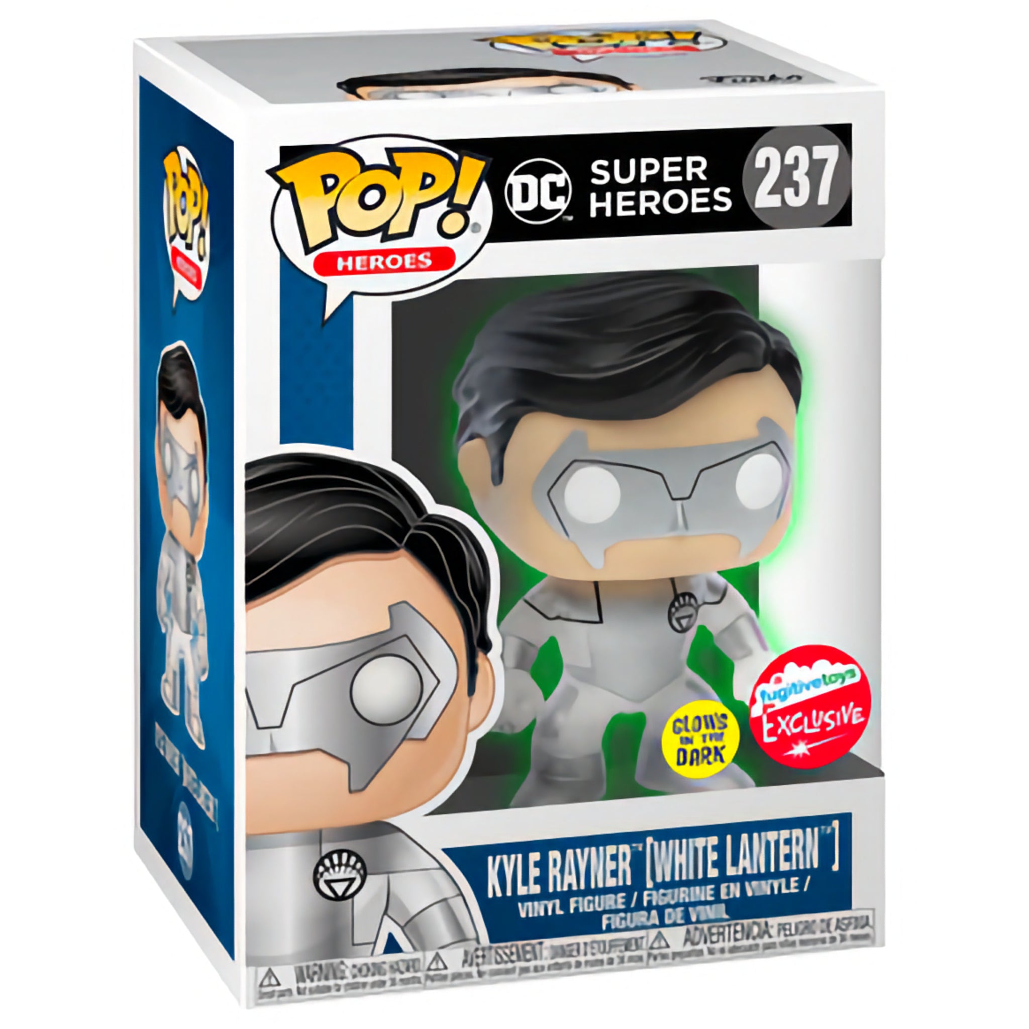 Kyle Rayner (White Lantern) (GITD) Funko Pop! FUGITIVETOYS EXCLUSIVE