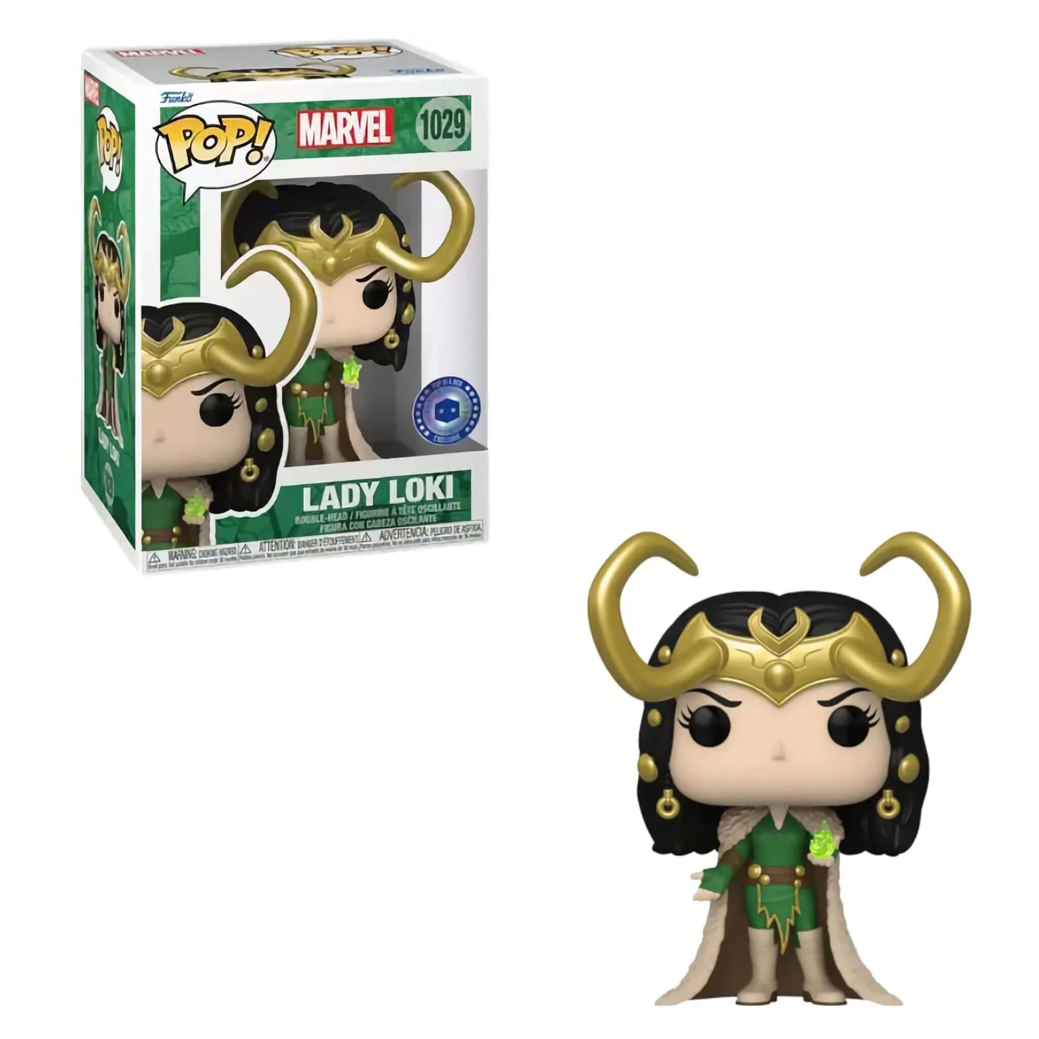 Lady Loki Funko Pop! POP IN A BOX EXCLUSIVE-Jingle Truck Toys