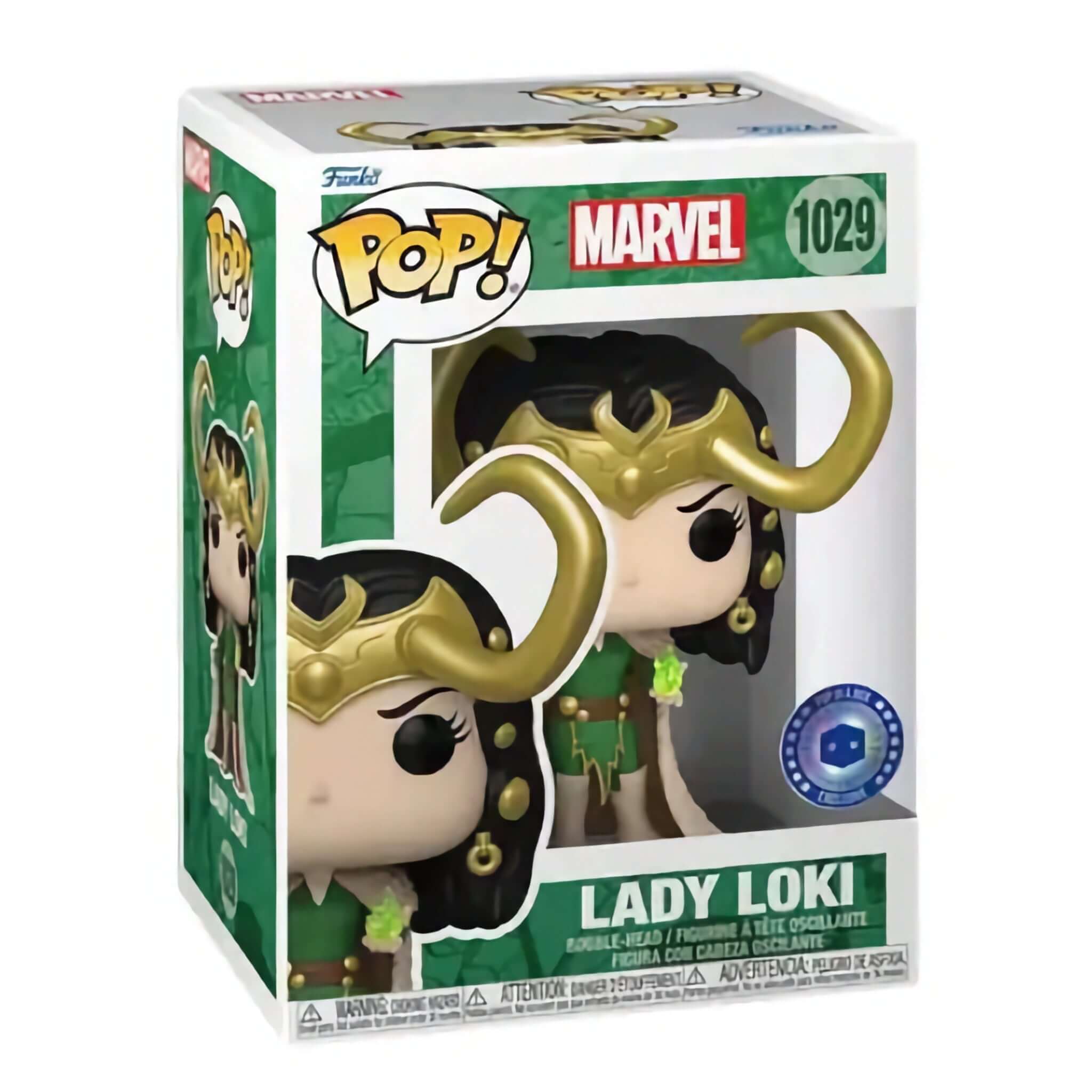 Lady Loki Funko Pop! POP IN A BOX EXCLUSIVE-Jingle Truck Toys