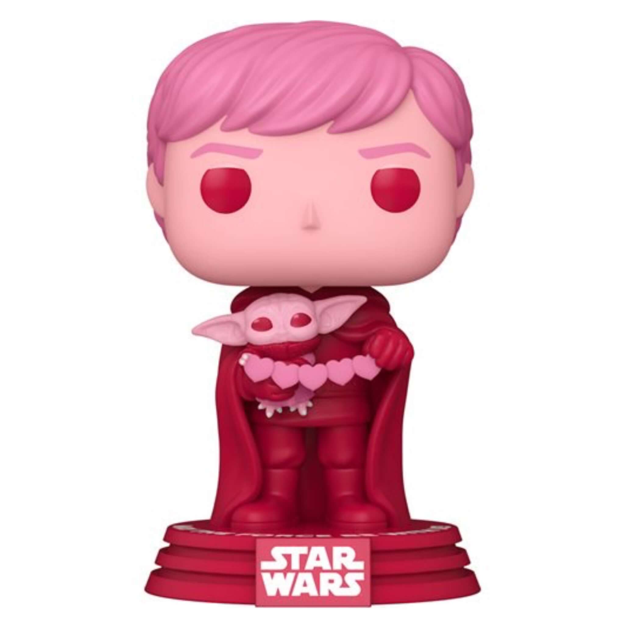Luke Skywalker With Grogu (Valentines) Funko Pop!-Jingle Truck Toys