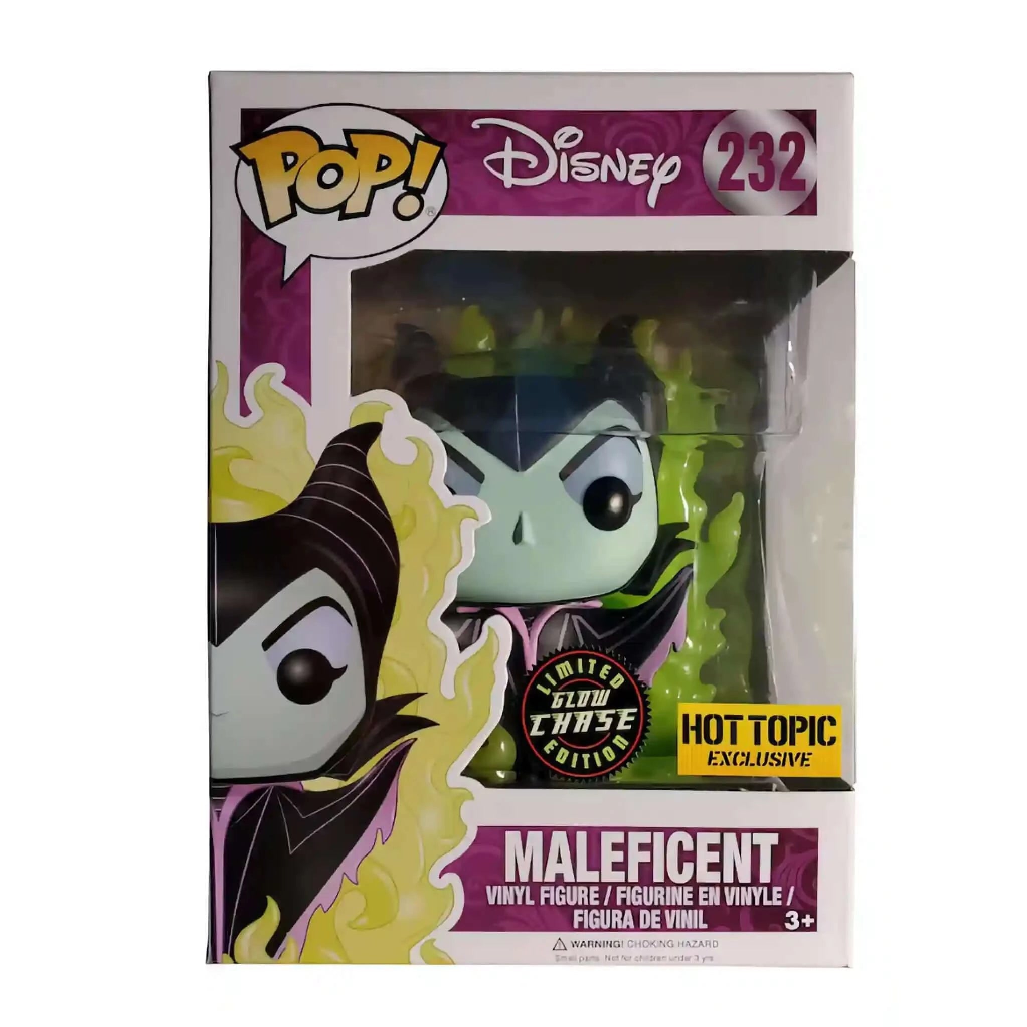 Funko POP Disney Maleficent Exclusive CHASE GITD