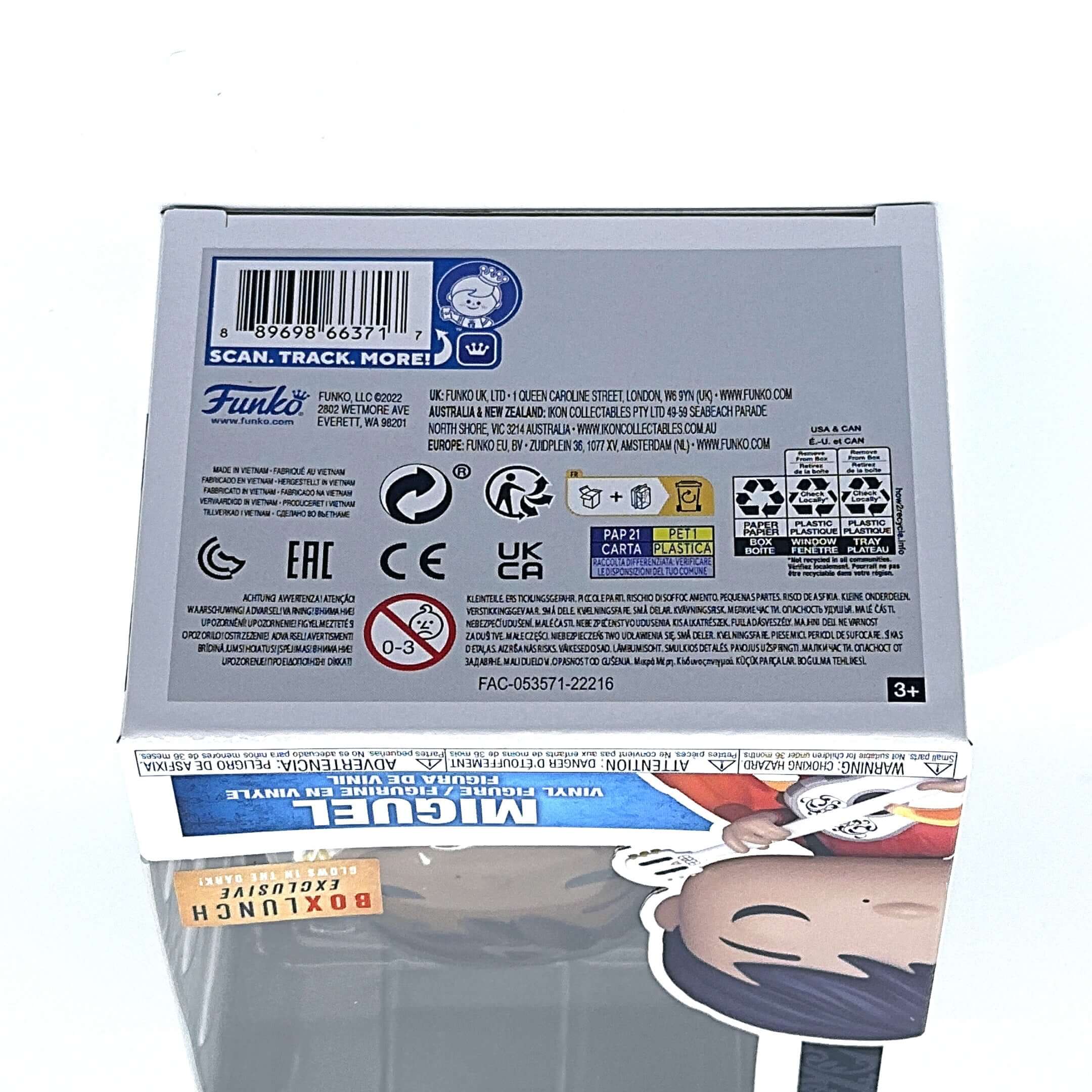 Miguel with Guitar (Glows) Funko Pop! BOXLUNCH EXCLUSIVE-Jingle Truck Toys