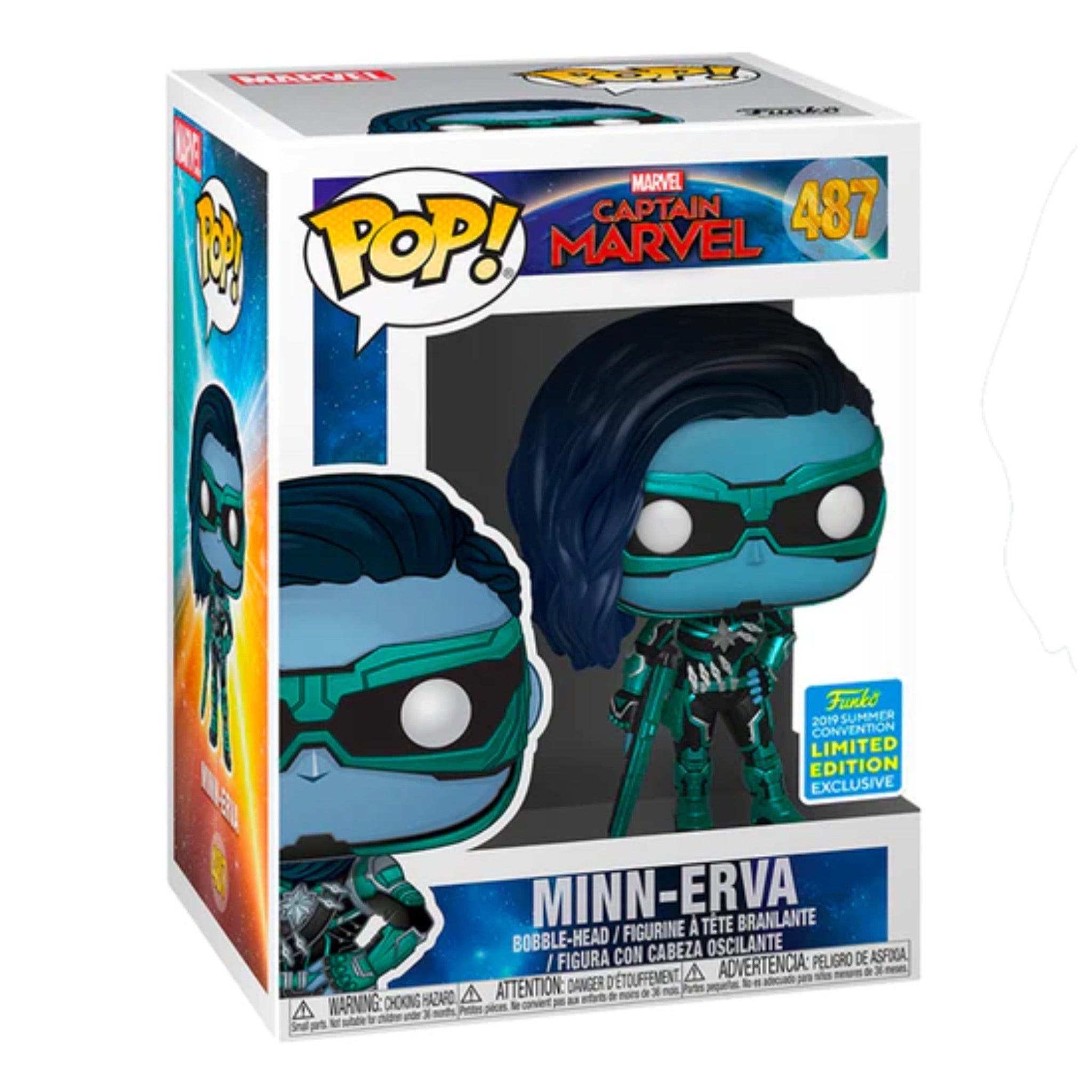 Minn-Erva Funko Pop! FUNKO 2019 SUMMER CONVENTION LIMITED EDITION EXCLUSIVE NEW-Jingle Truck Toys