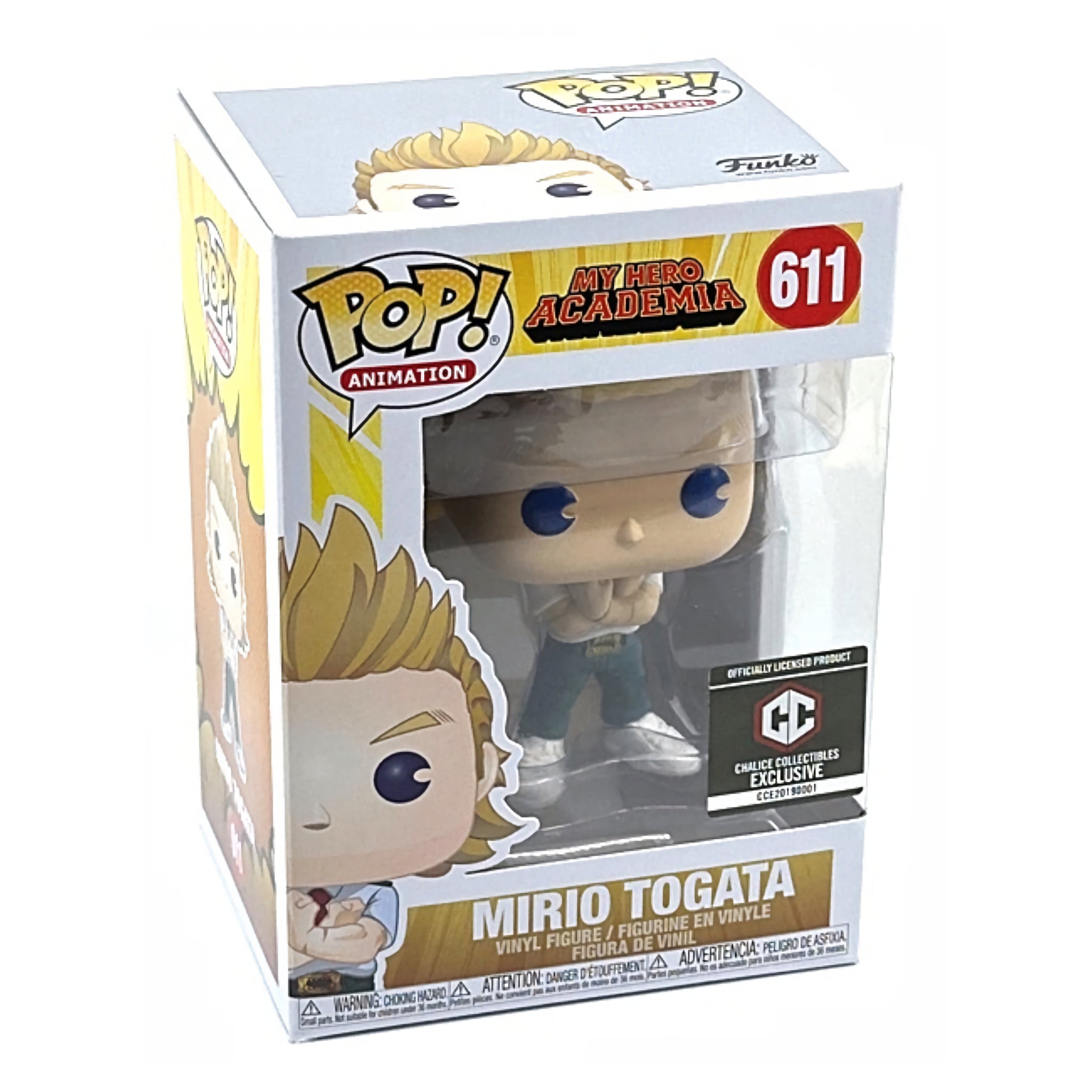 Mirio Togata Funko Pop! CHALICE EXCLUSIVE