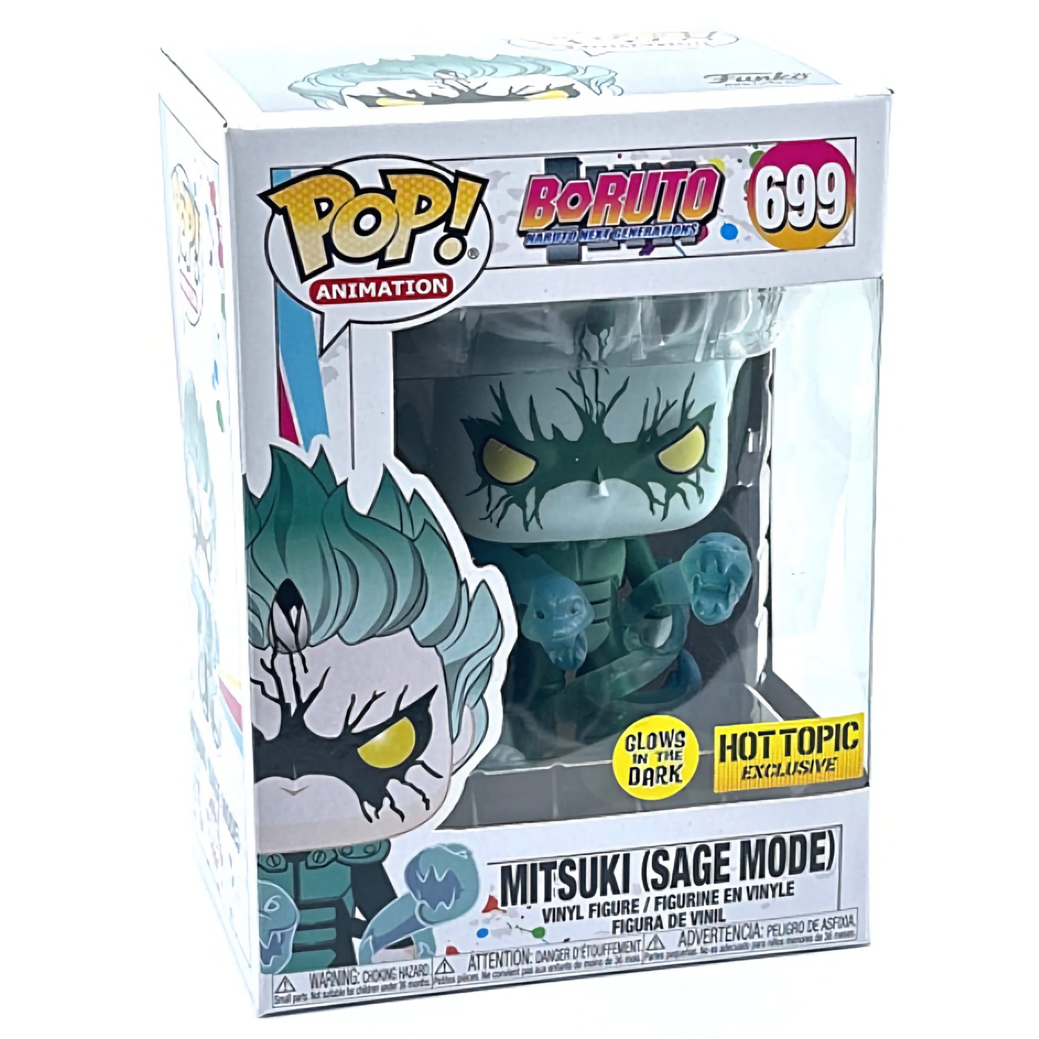 Mitsuki (Sage Mode) (GITD) Funko Pop! HOT TOPIC EXCLUSIVE