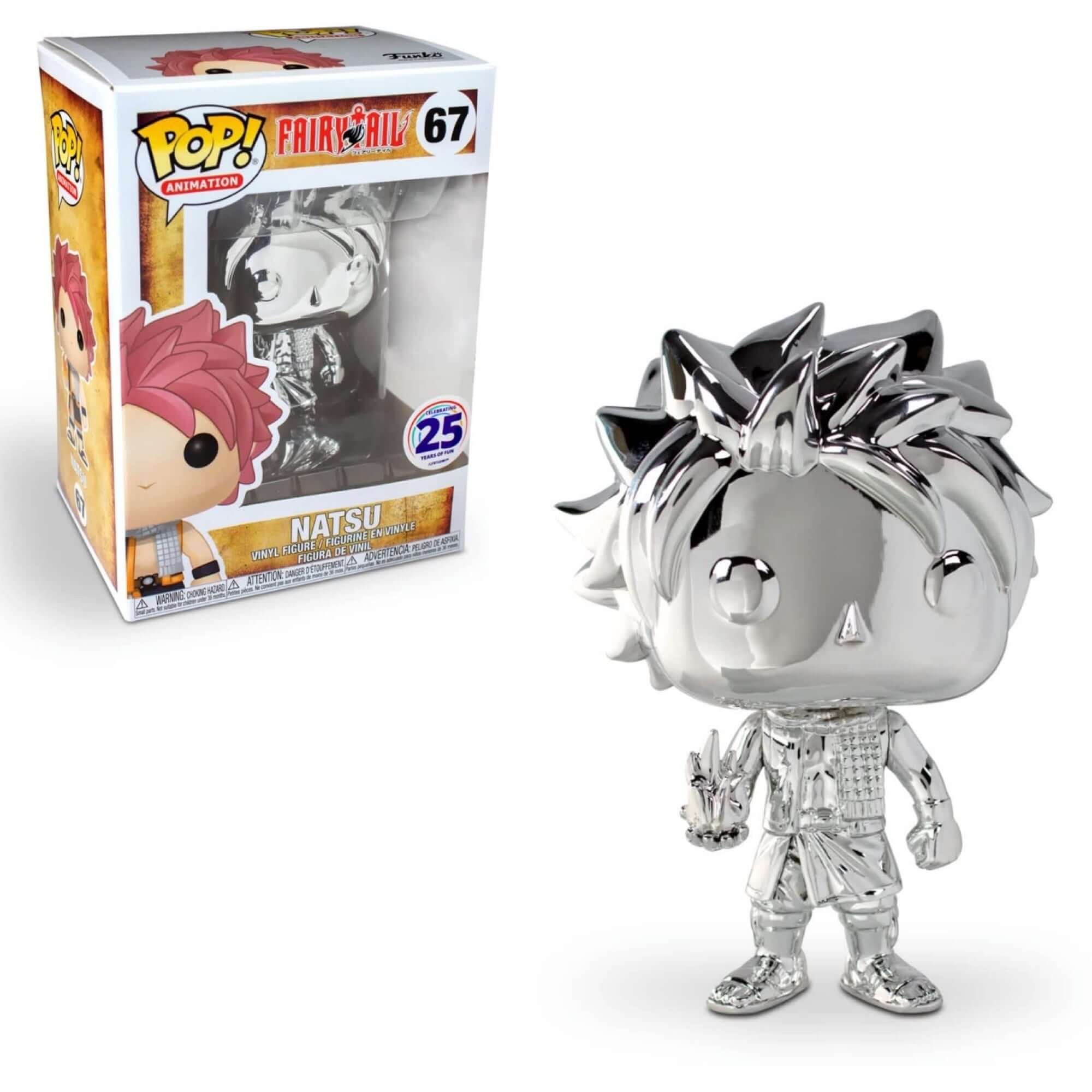 Natsu (Chrome) Funko Pop! FUNIMATION EXCLUSIVE-Jingle Truck Toys