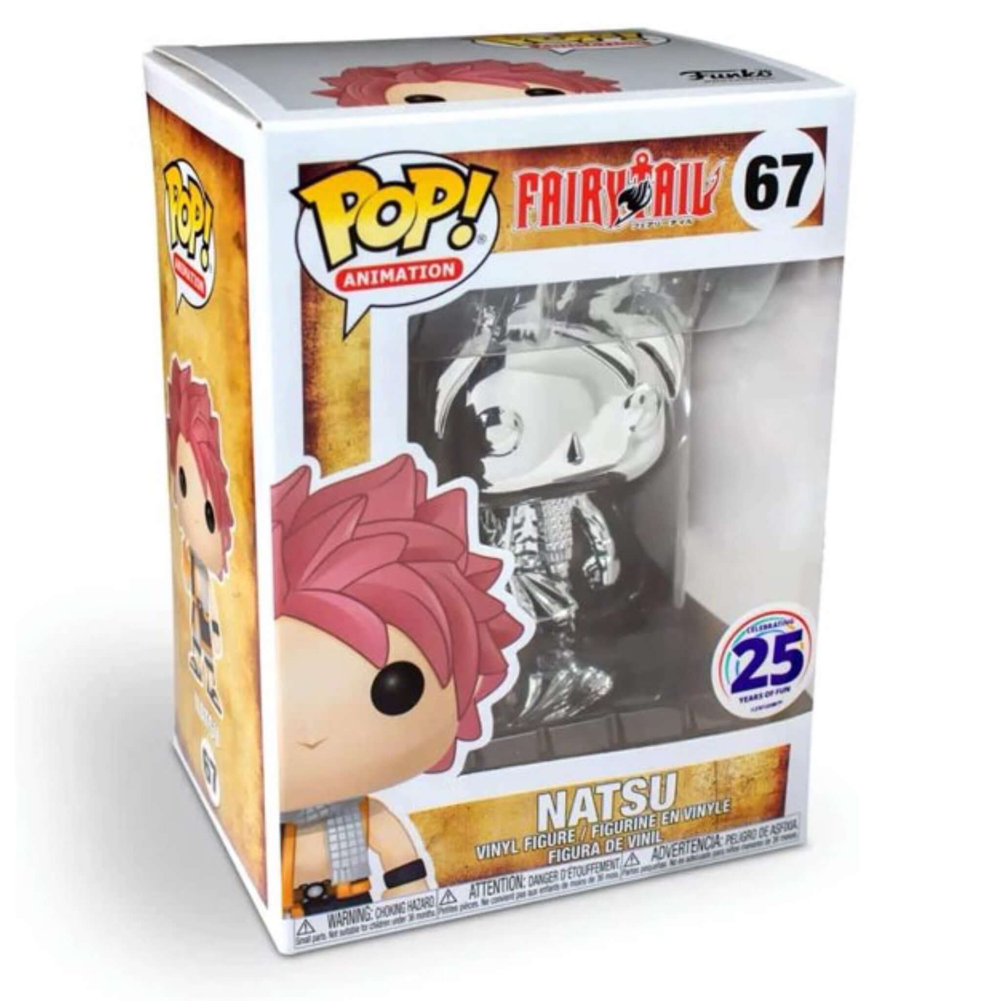 Natsu (Chrome) Funko Pop! FUNIMATION EXCLUSIVE-Jingle Truck Toys