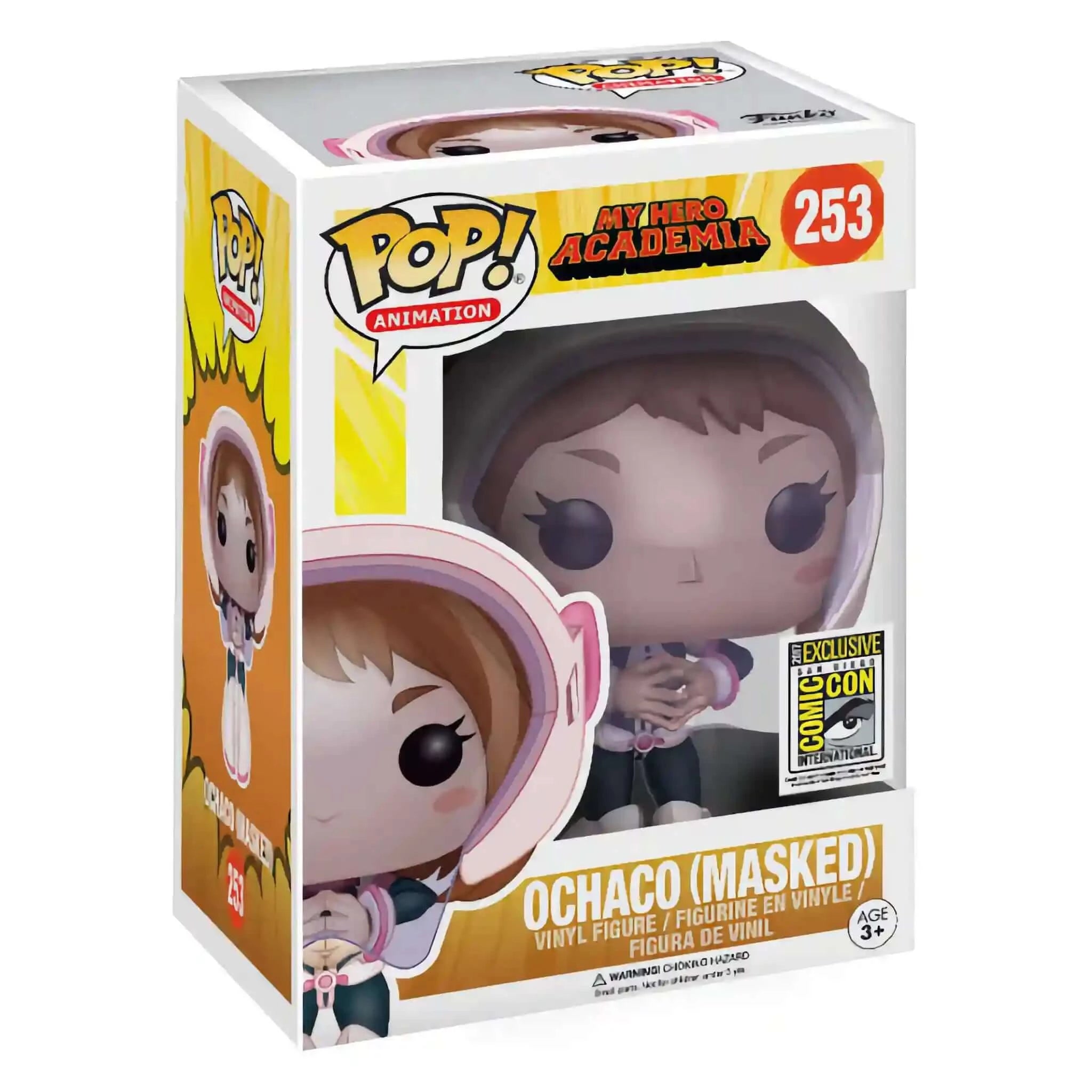 DAMAGED BOX Ochaco (Masked) Funko Pop! 2017 SDCC EXCLUSIVE