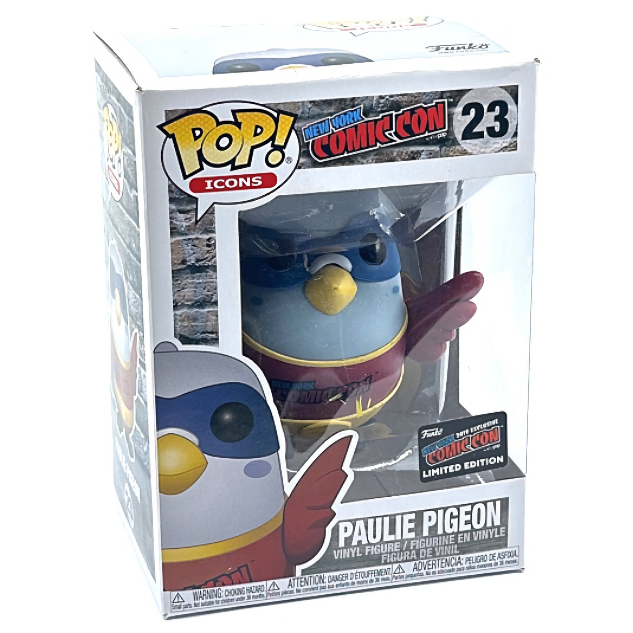 Paulie Pigeon (Red-Yellow) Funko Pop! 2019 FALL CON