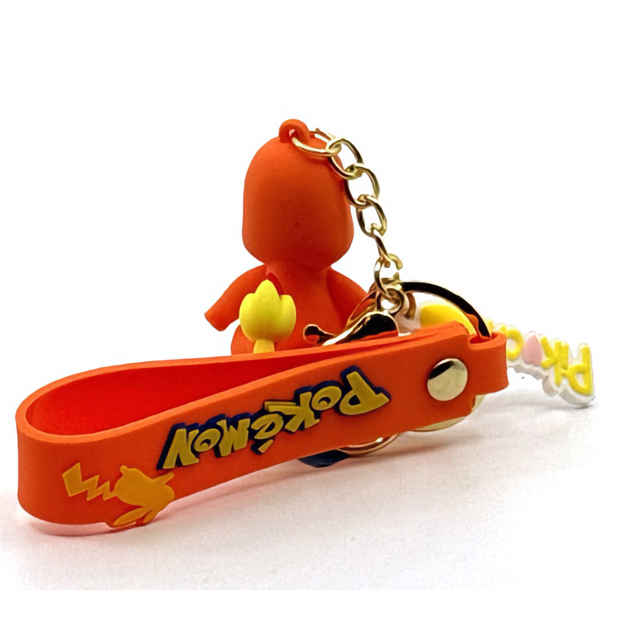 POKEMON Charmander Keychain with strap (2 inch)