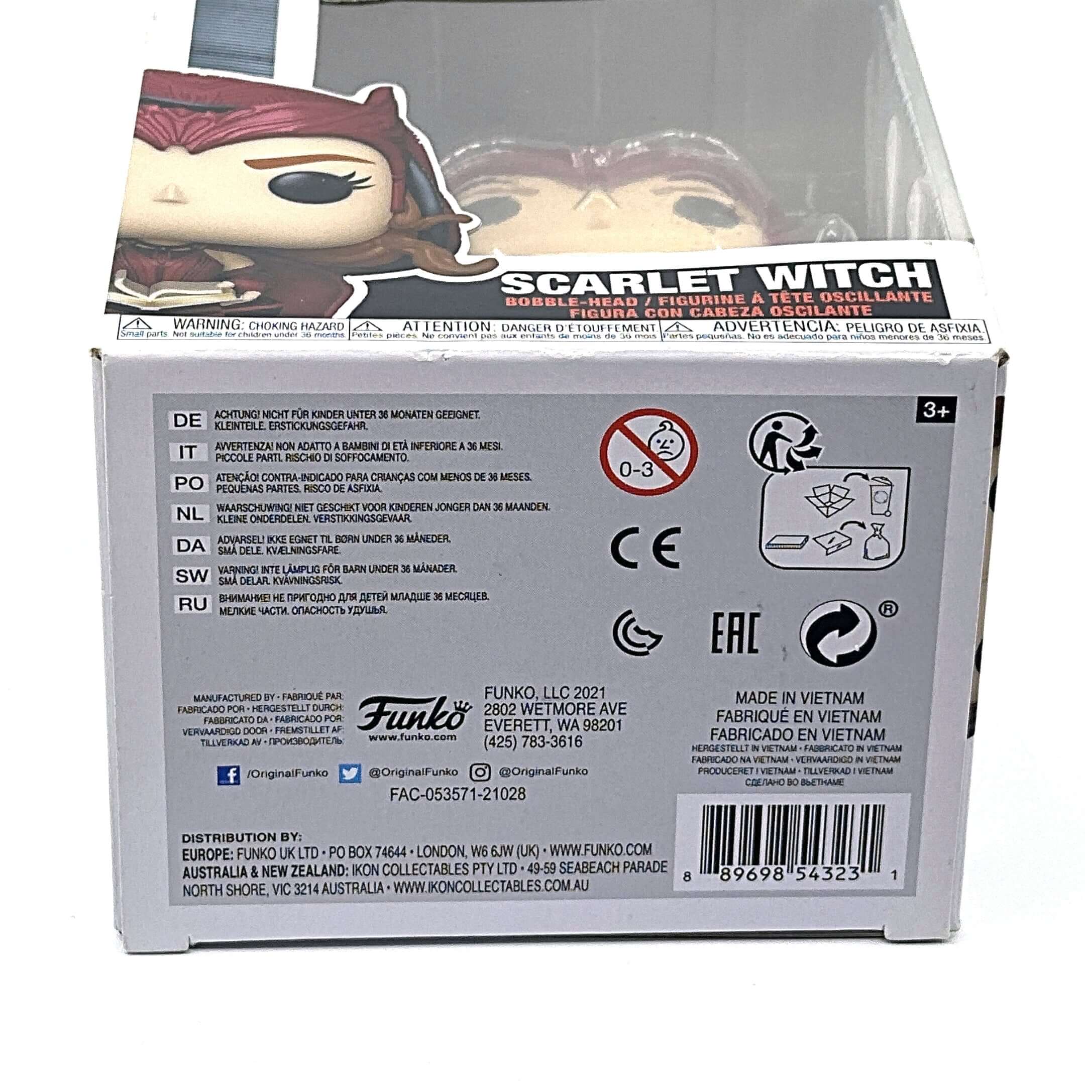 Scarlet Witch with Darkhold Funko Pop!-Jingle Truck Toys