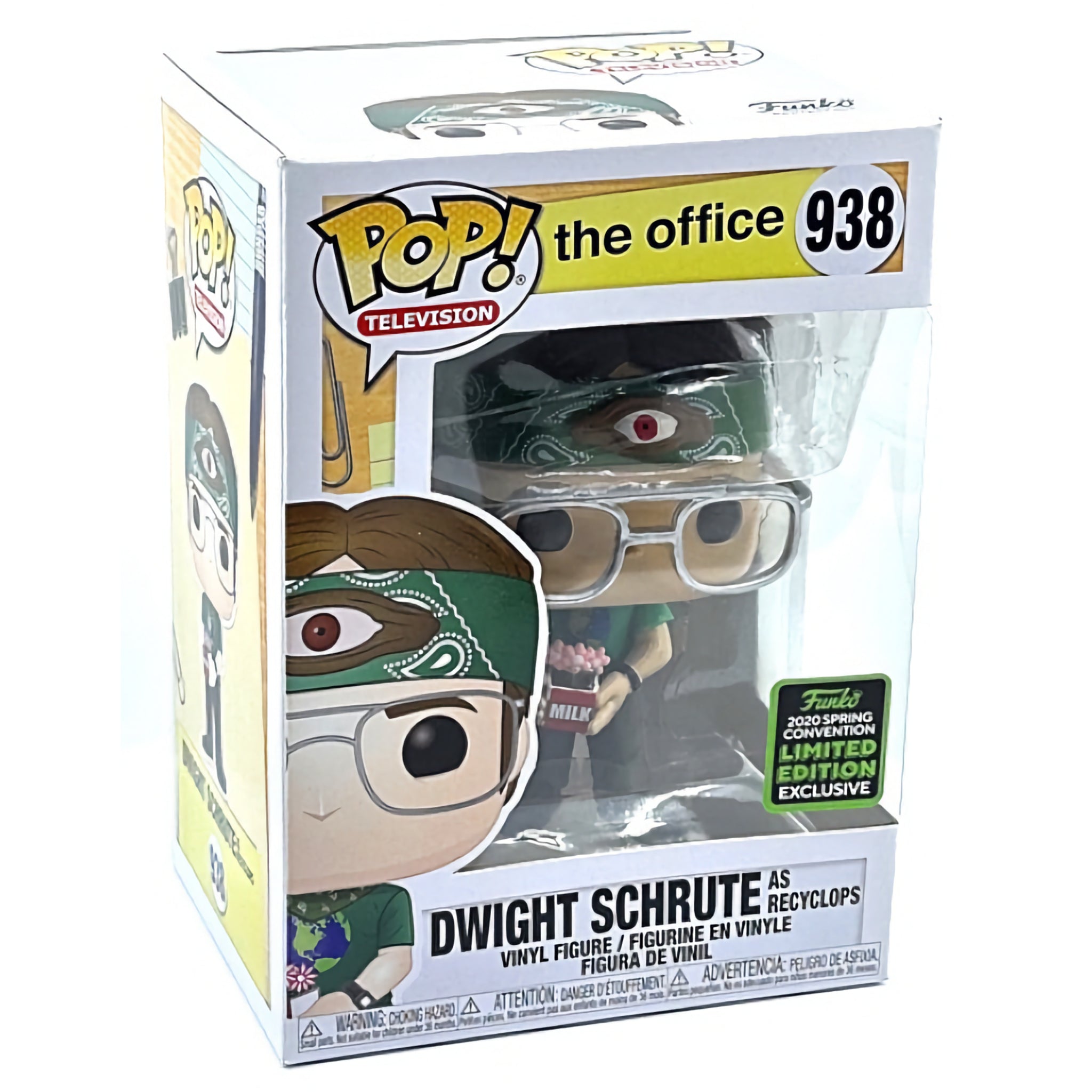 Dwight Schrute as Recyclops Funko Pop! 2020 SPRING CON