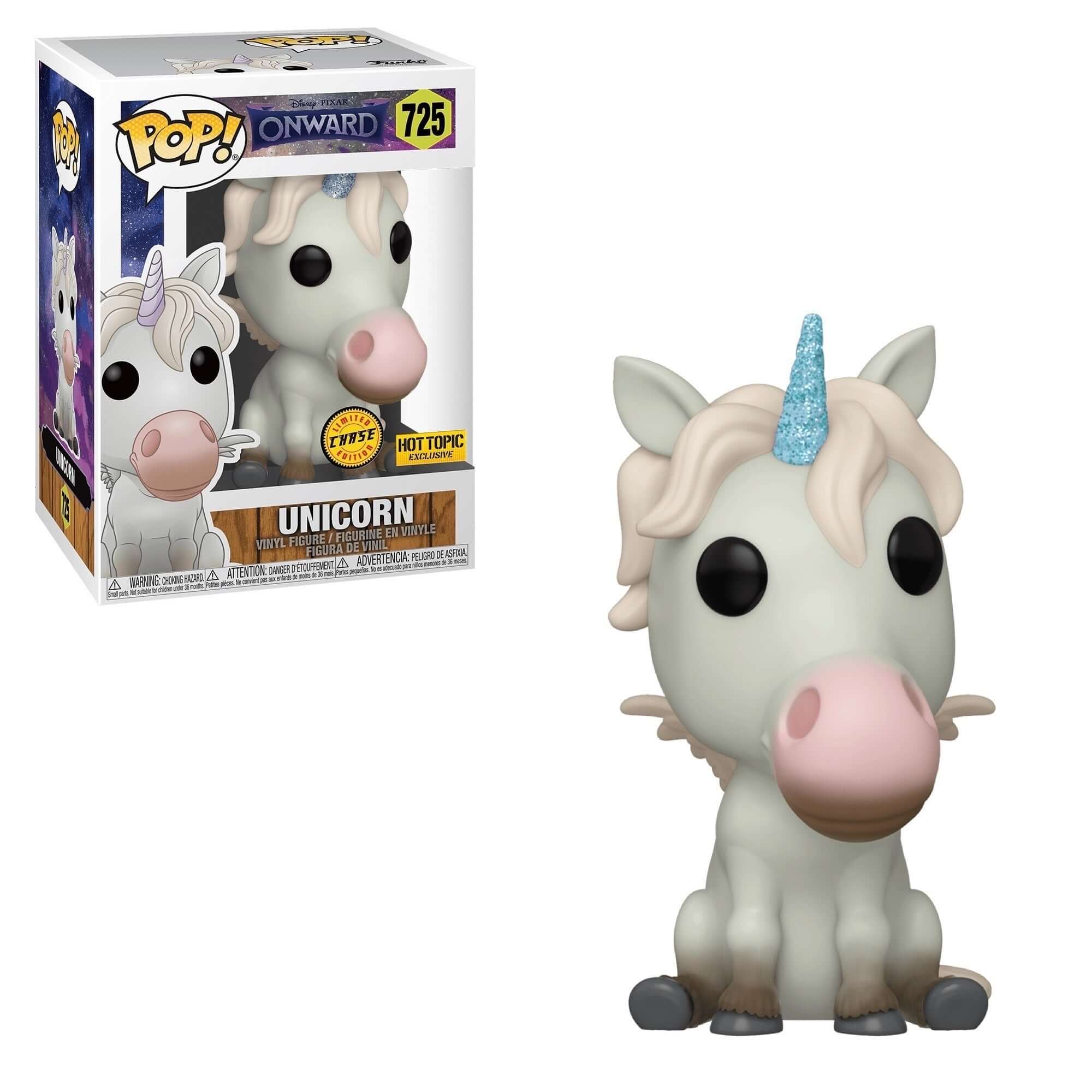 Unicorn (Blue Glitter Horn) Funko Pop! CHASE HOT TOPIC EXCLUSIVE-Jingle Truck Toys