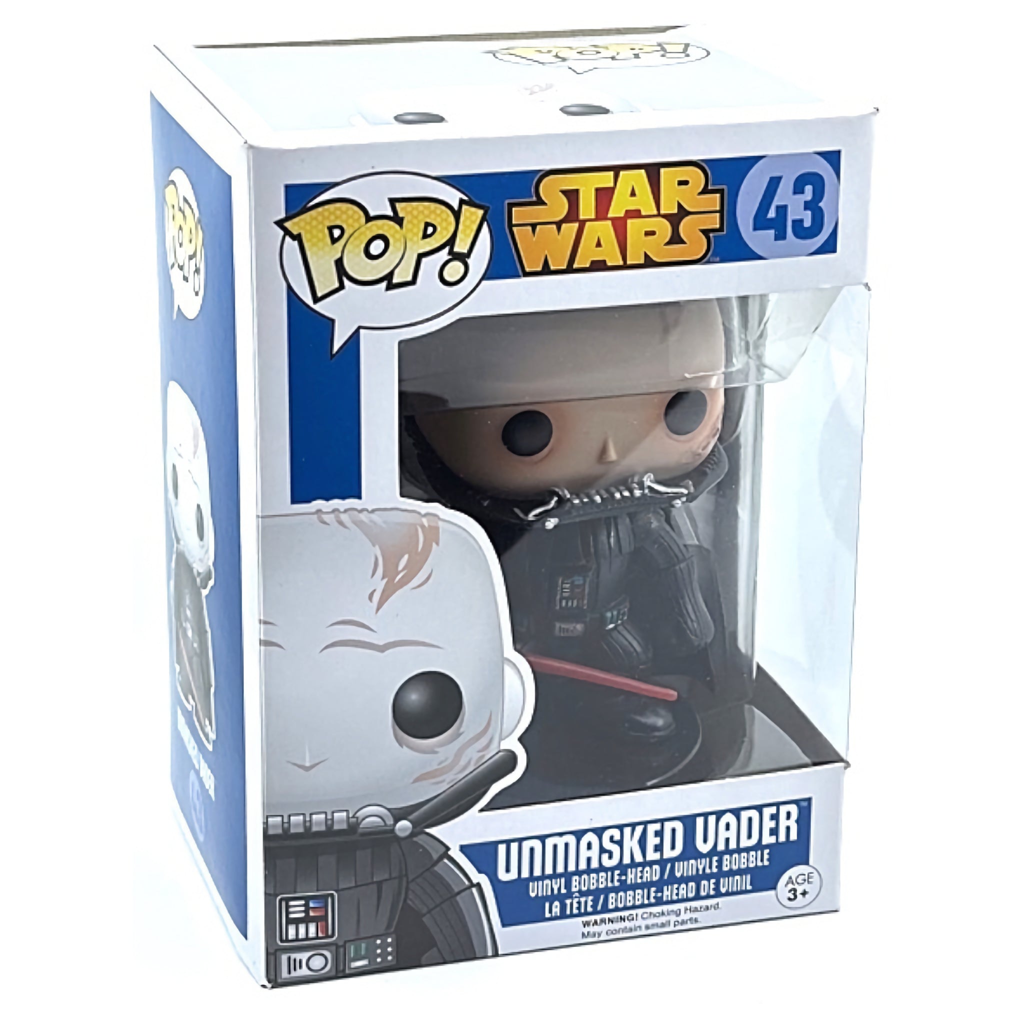 Unmasked Vader Funko Pop